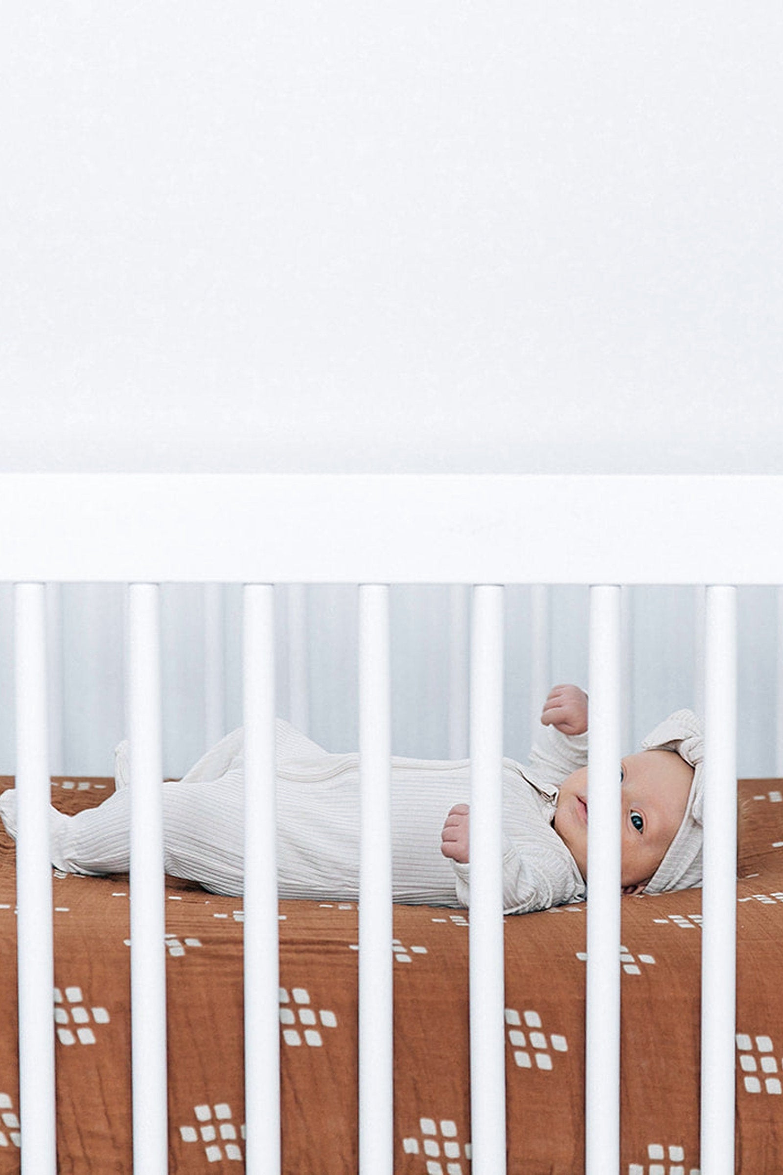 Chestnut Textiles Muslin Crib Sheet, 100% Cotton, Baby Essentials