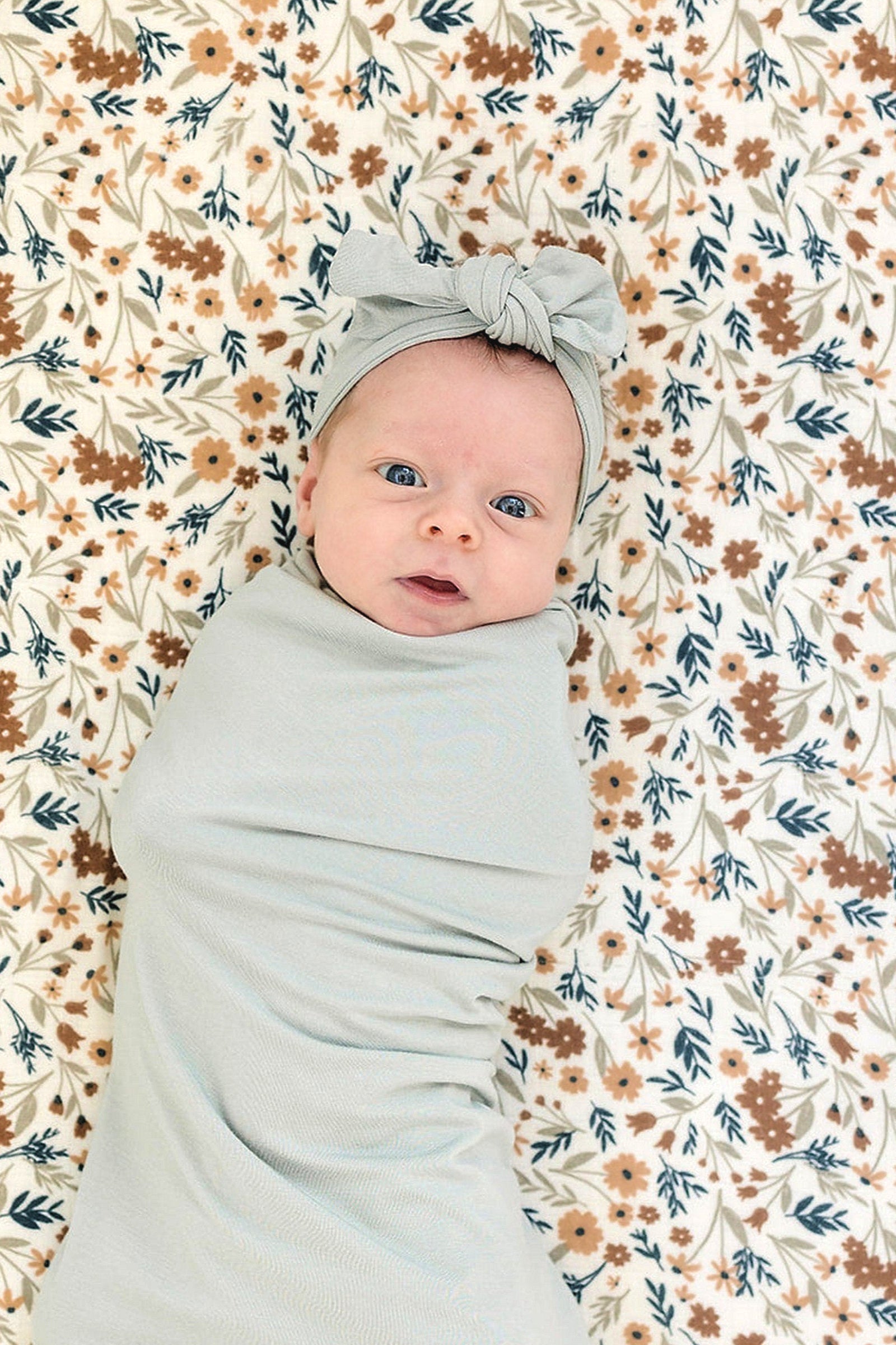 Sage Head Wrap, Bamboo, Baby