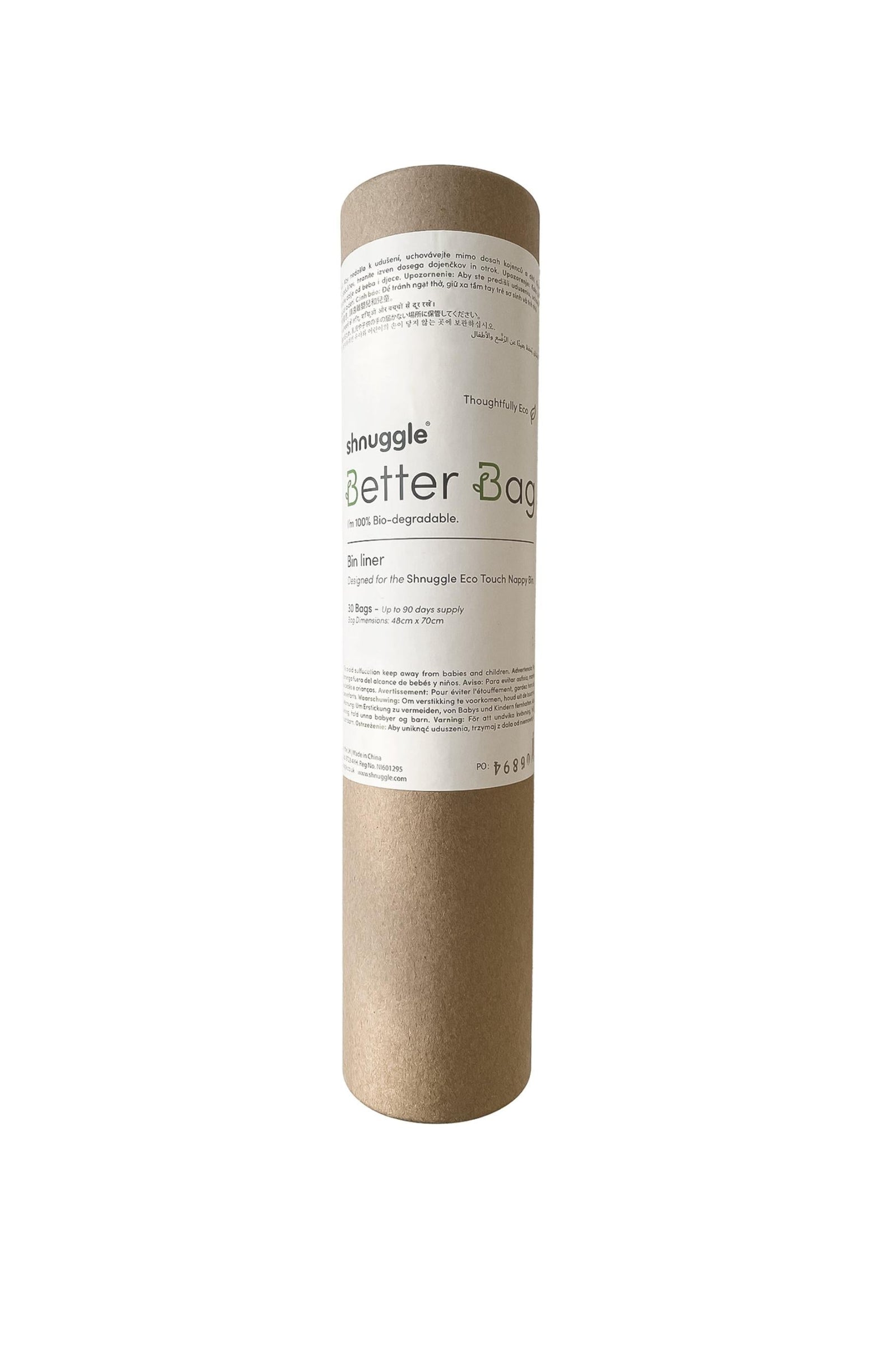 Shnuggle Better Bag Nappy Bin Diaper Pail Liners 30 bags