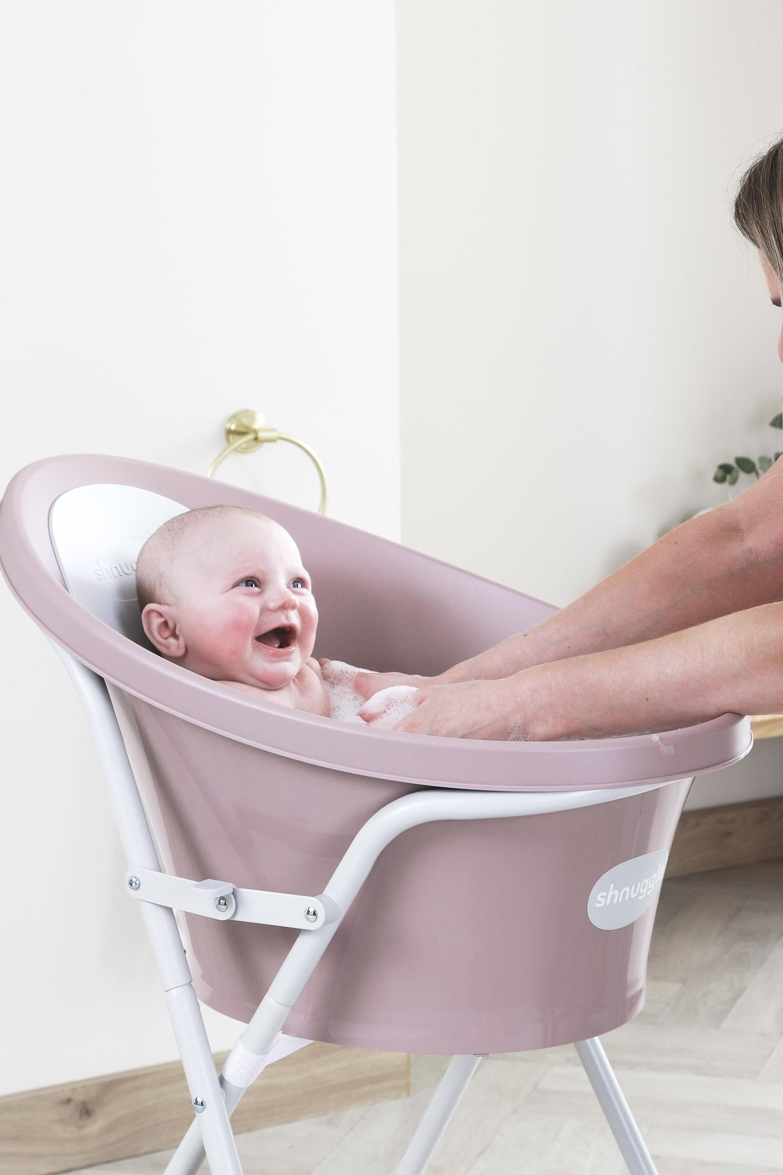 Shnuggle Newborn Bundle: Baby Bath & Accessories Bundle - 5-Piece Set