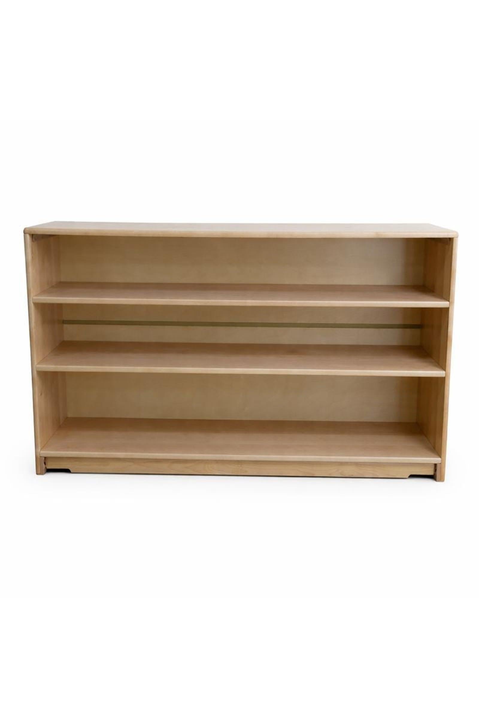 Montessori Wide Toy & Book Organizer for Kids' Rooms