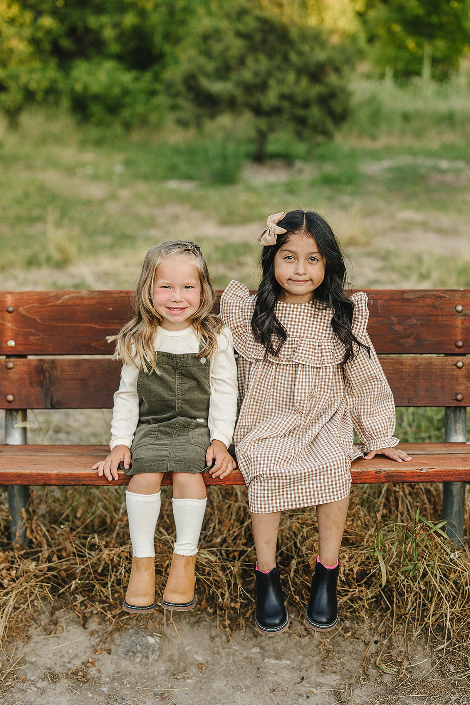 Classic Green Corduroy Dress, 100% Cotton, Baby & Toddler