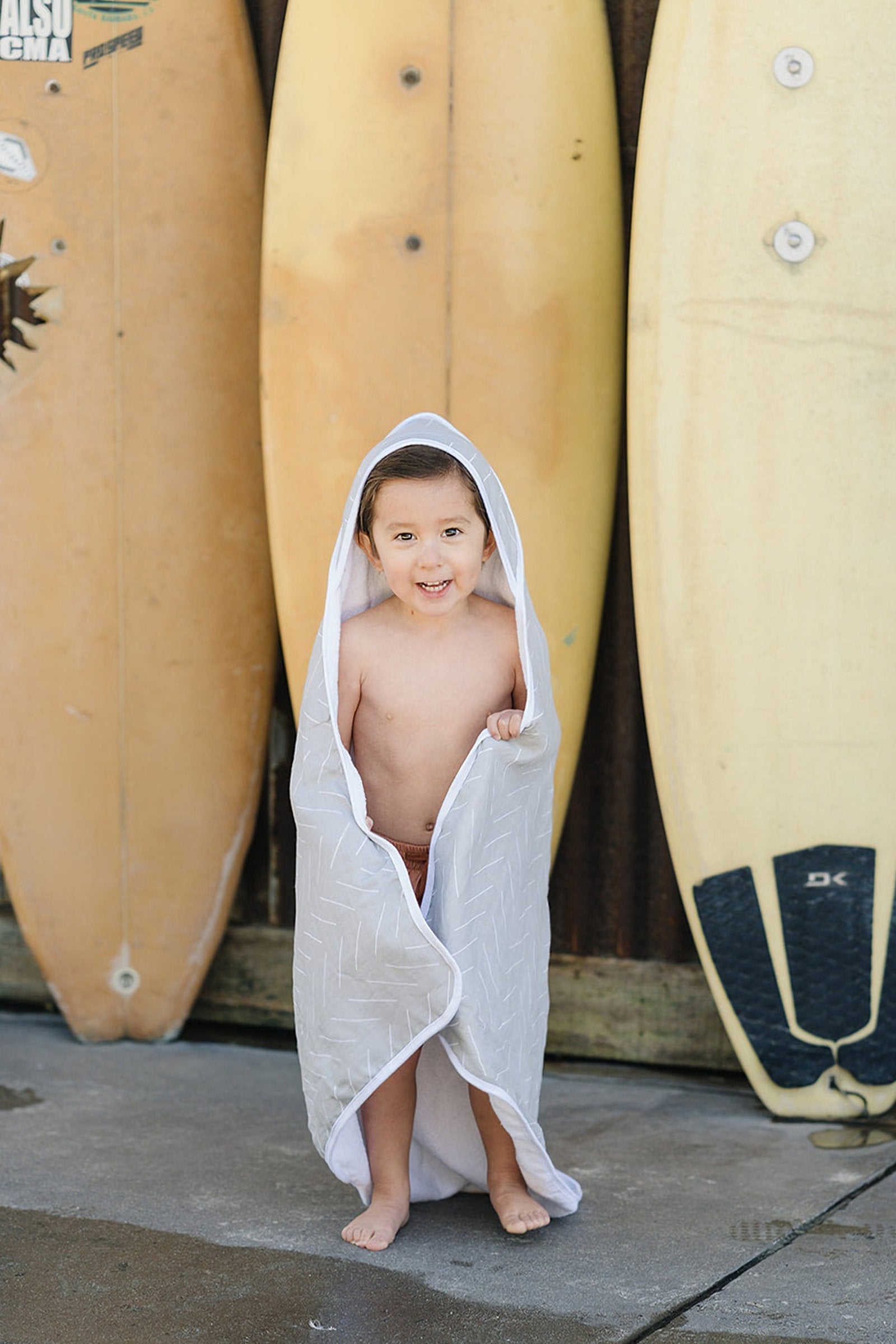 Desert Sage Muslin Hooded Towel, 100% Cotton, Baby Essentials