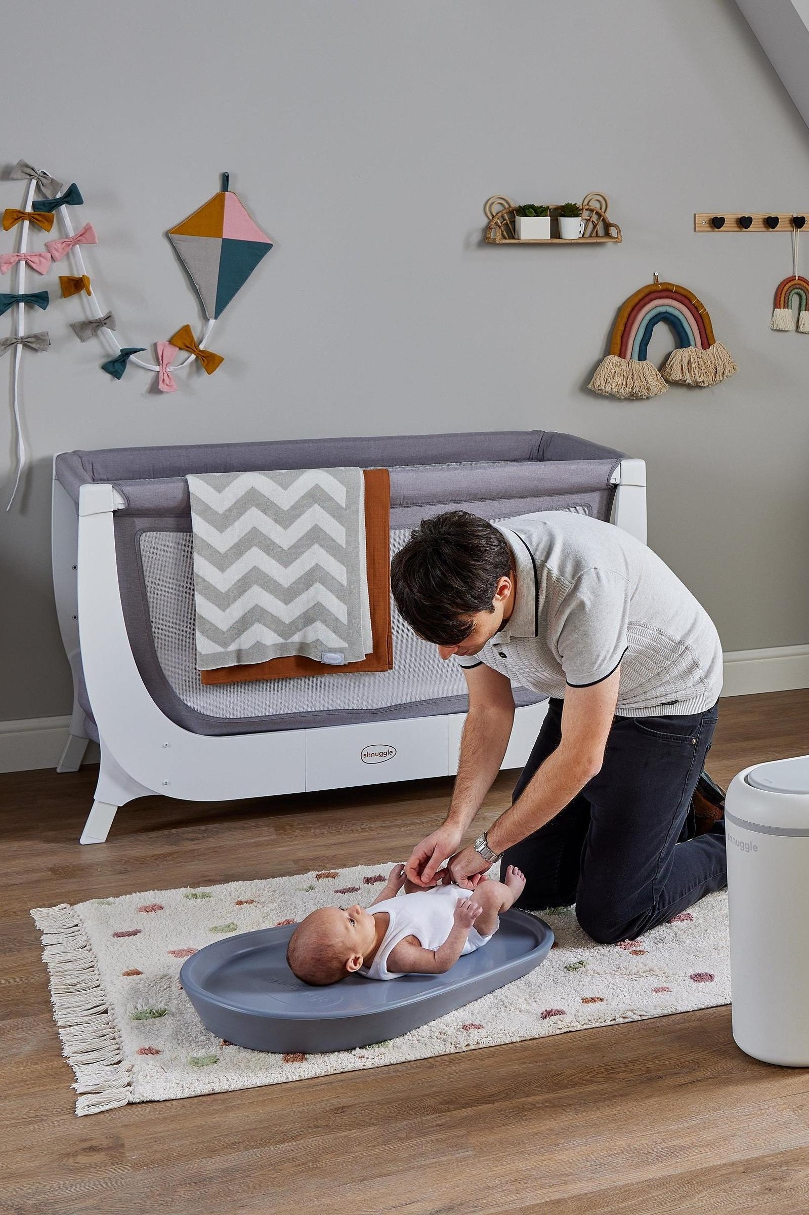 Shnuggle Eco-Touch Nappy Bin Diaper Pail