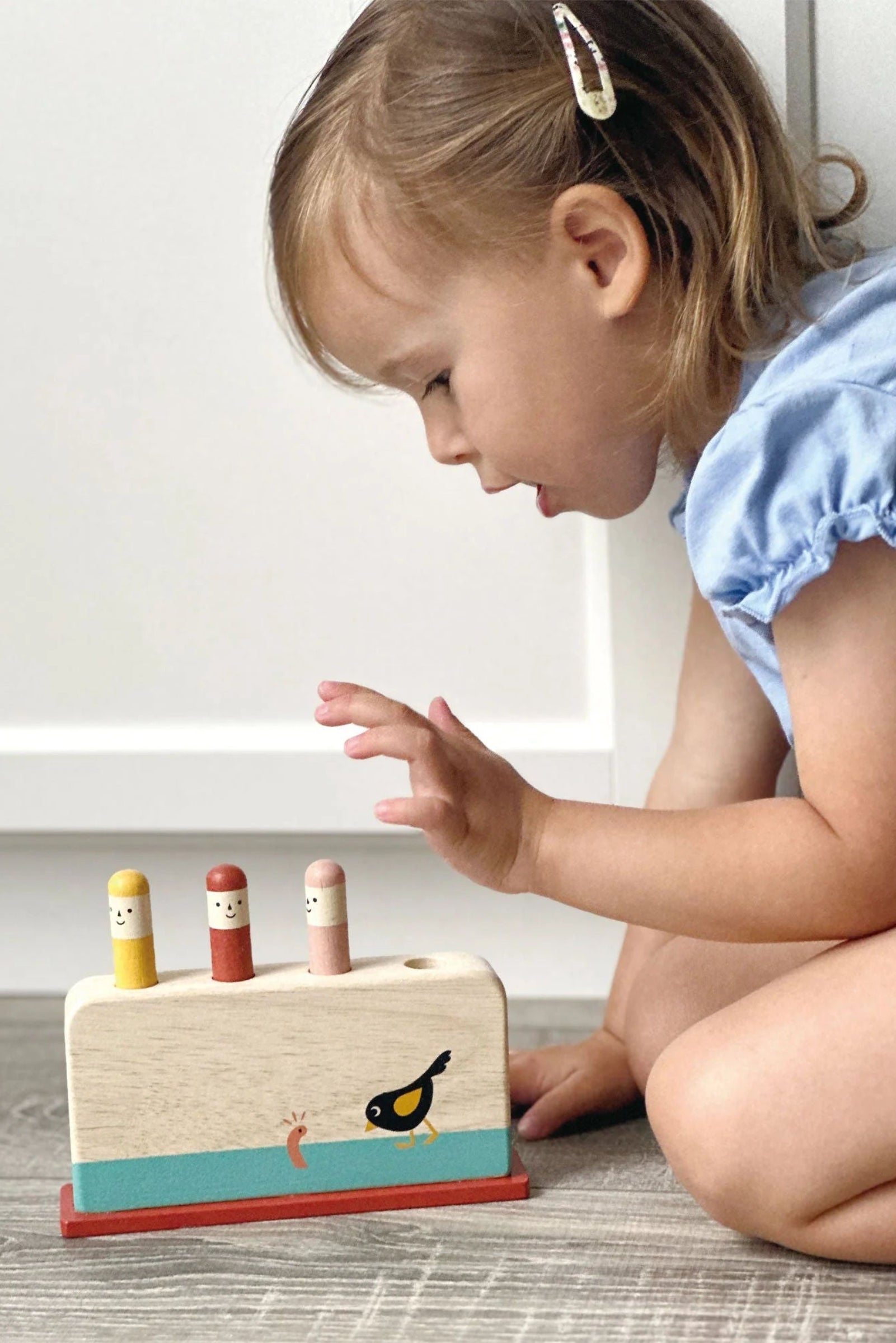 Toddler Learning Bundle, Stacking Tree, Bird Pop Up & Hammer Bench