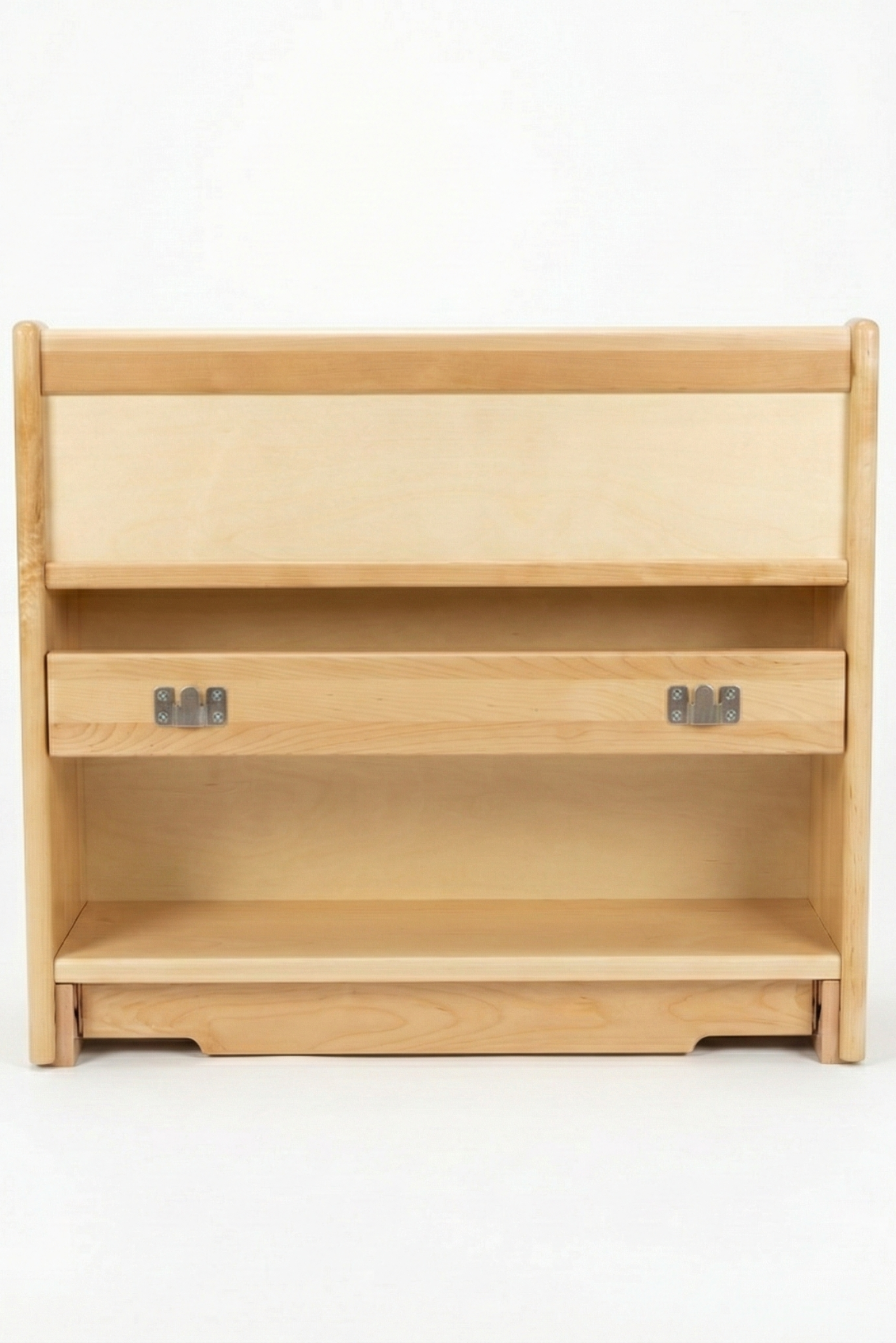 Wooden Bookshelf – Double Pack 3 Tier Front-Facing Display | 22.4" H x 25" W x 22" D
