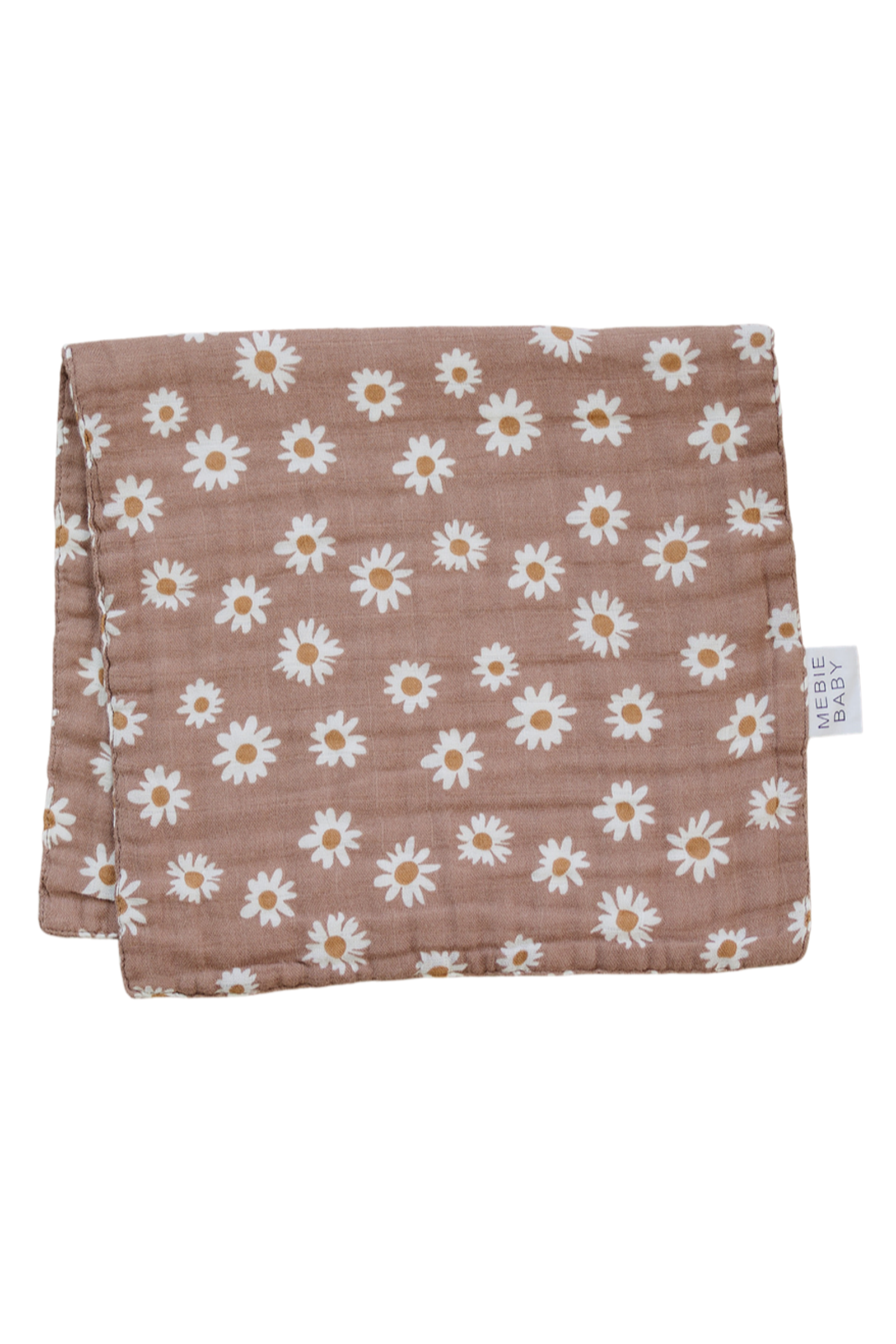 Daisy Dream Muslin Burp Cloth, 100% Cotton, Baby Essentials