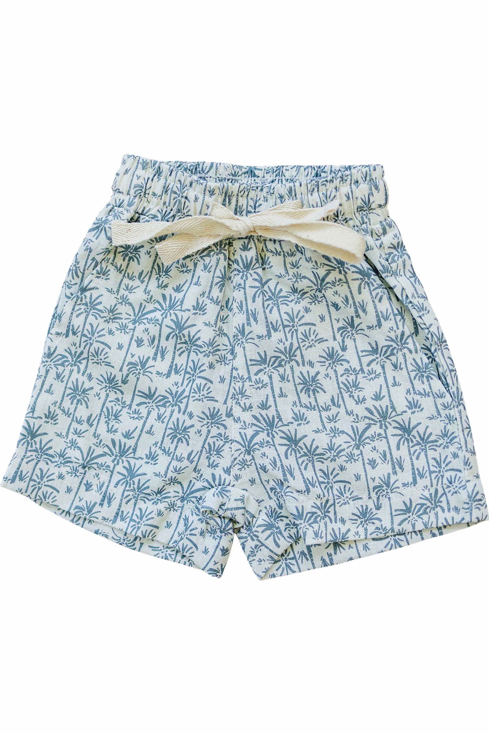 Palm Tree Shorts, Linen Rayon, Baby, Toddler & Kids