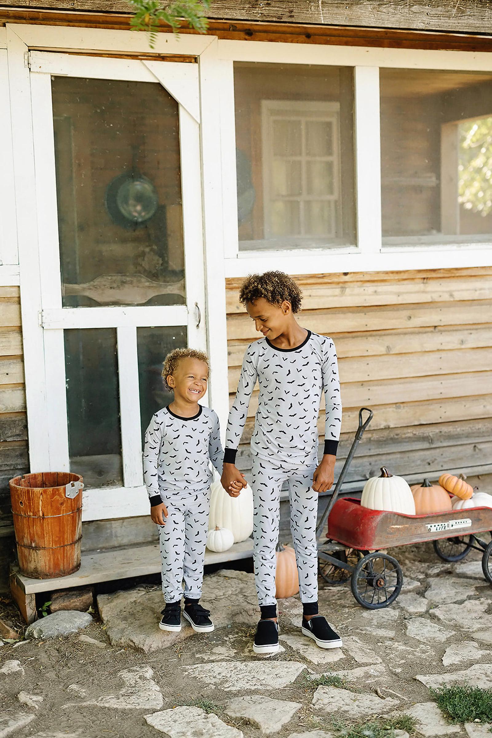Midnight Bats Sleepwear Pajama Set, Bamboo, Gender Neutral, Baby, Toddler & Kids