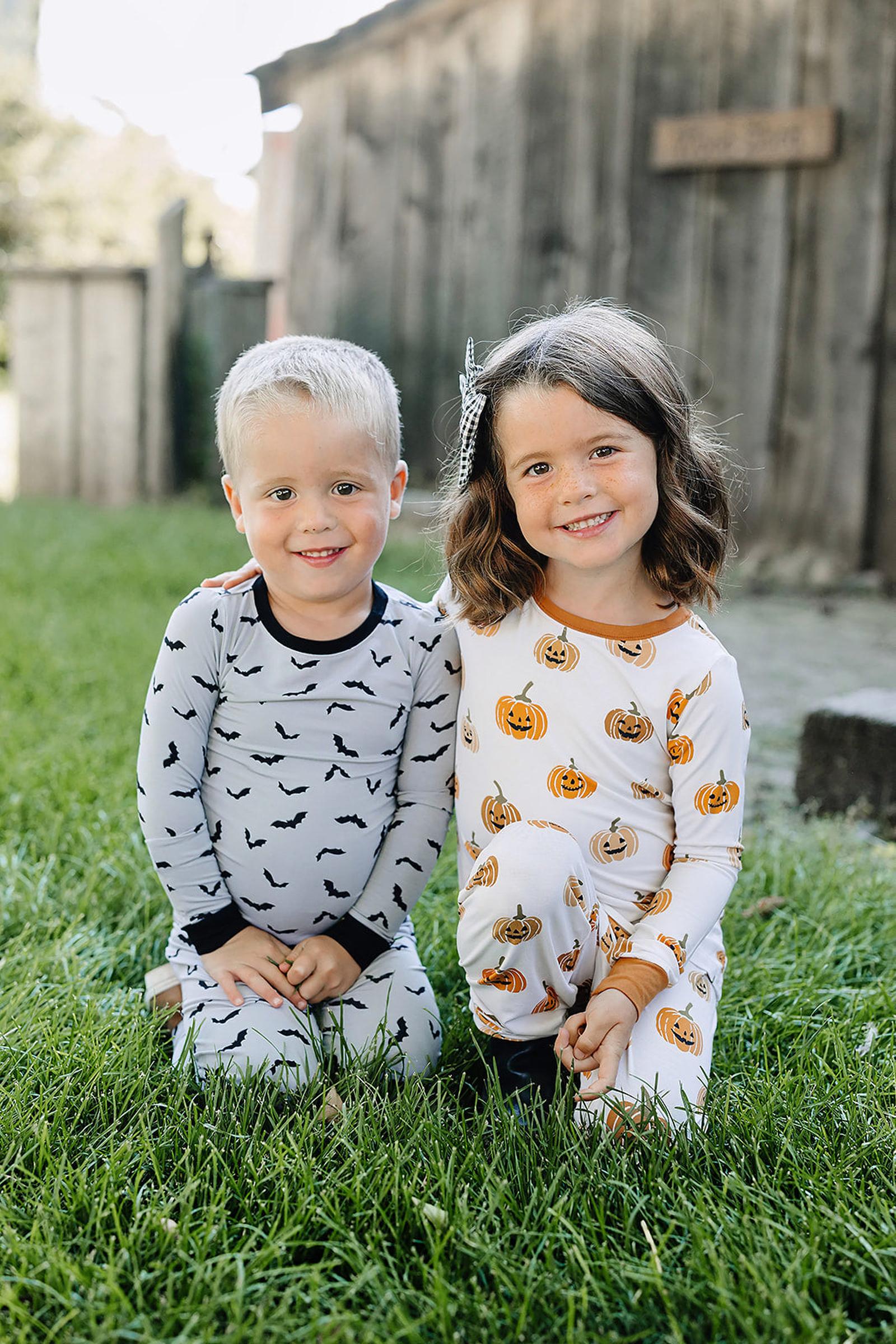 Pumpkin Patch Cozy Pajama Set, Bamboo, Gender Neutral, Baby, Toddler & Kids