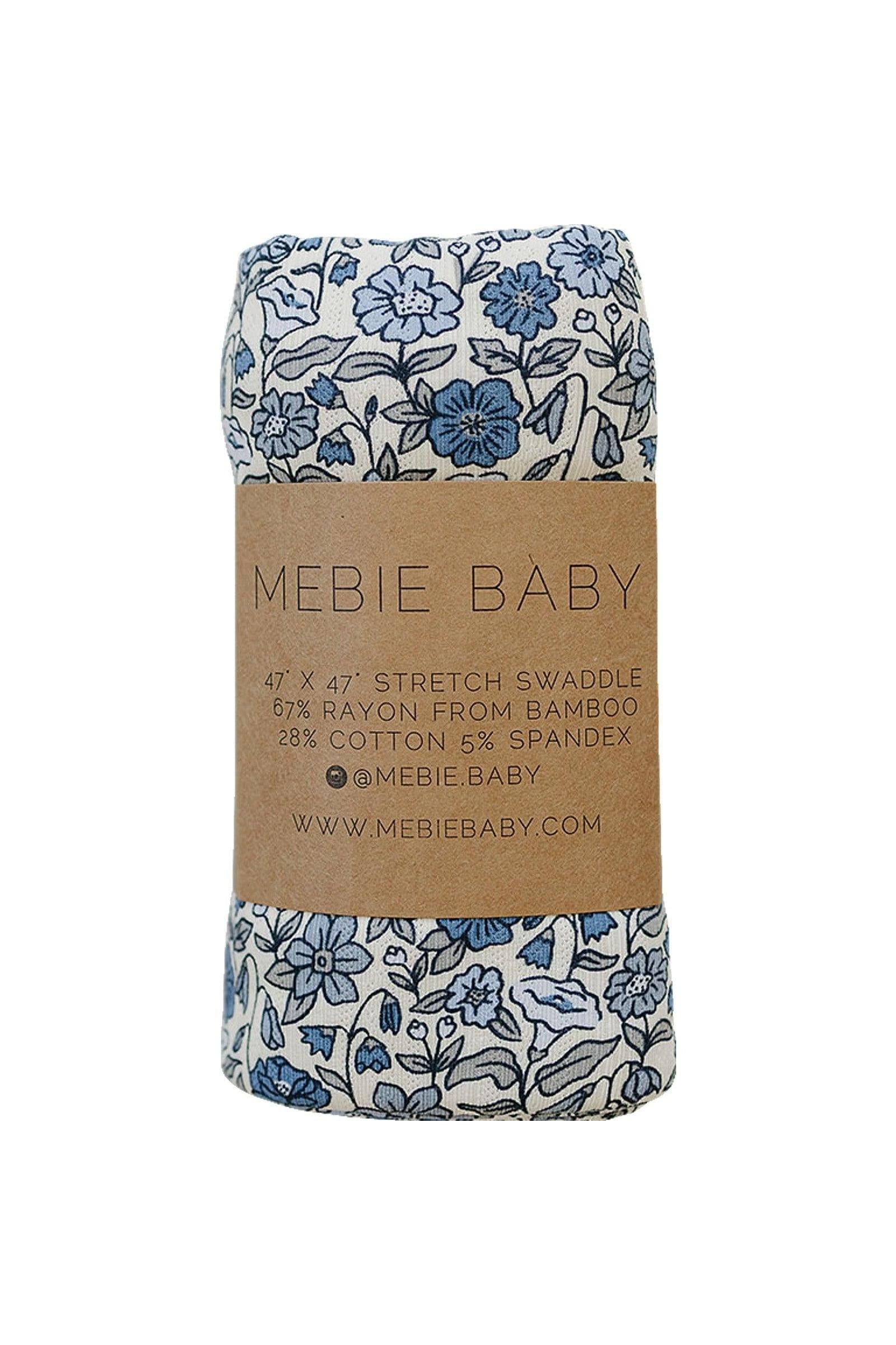 Bluebell Pointelle Stretch Swaddle Blanket, Bamboo, Baby Essentials