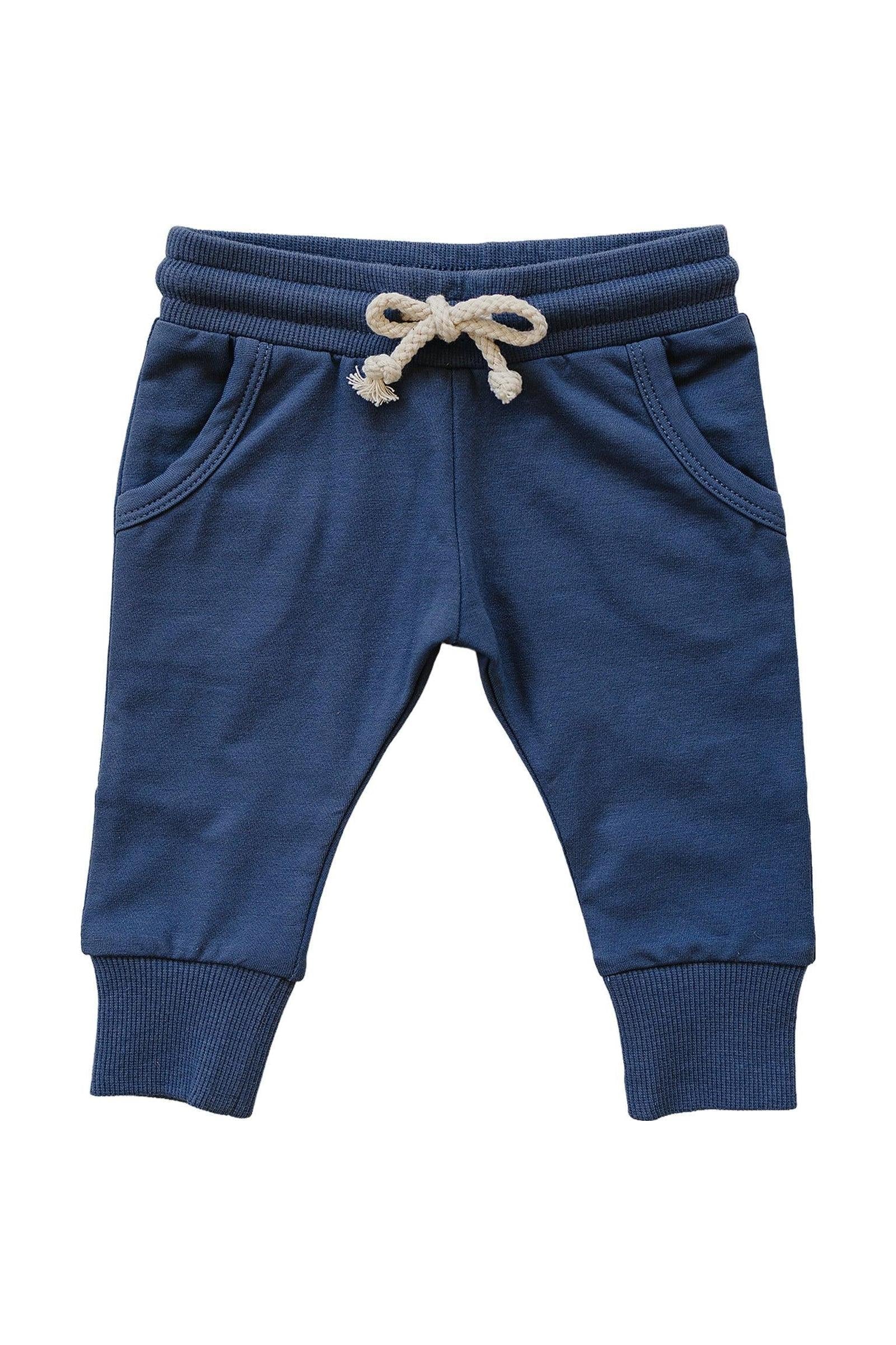 Navy Pocket Joggers, Cotton, Baby, Toddler & Kids