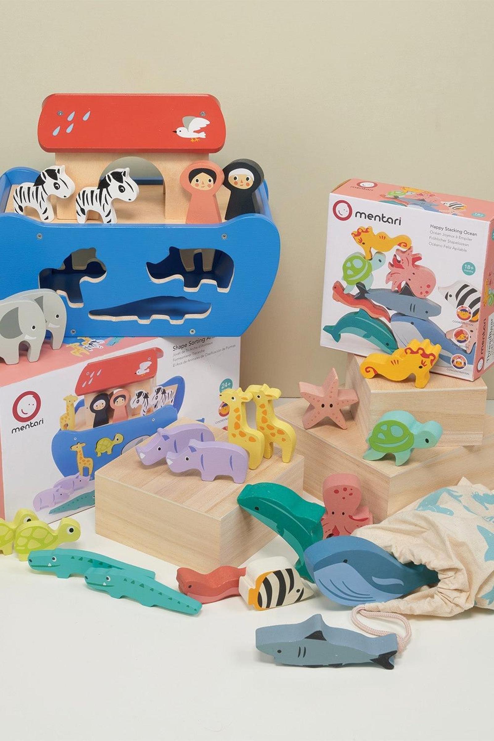 Noah's Sorting and Stacking Bundle, Animal Ark, Stacking Ocean Sets
