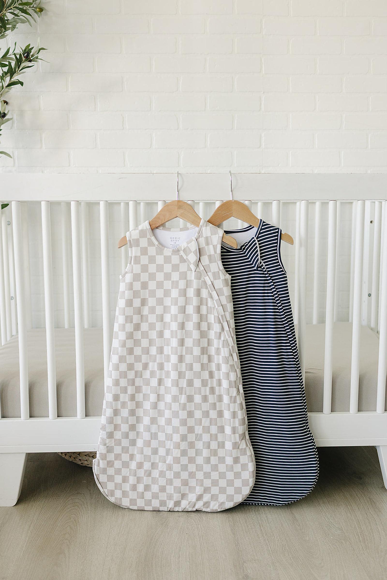 Navy Stripe Bamboo Baby Sleep Sack