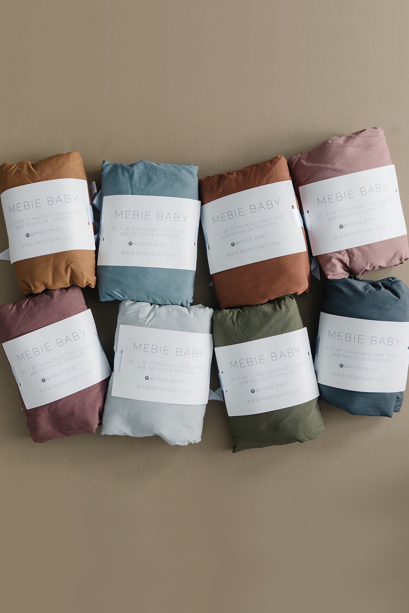 Olive Stretch Crib Sheet, Bamboo, Baby Essentials