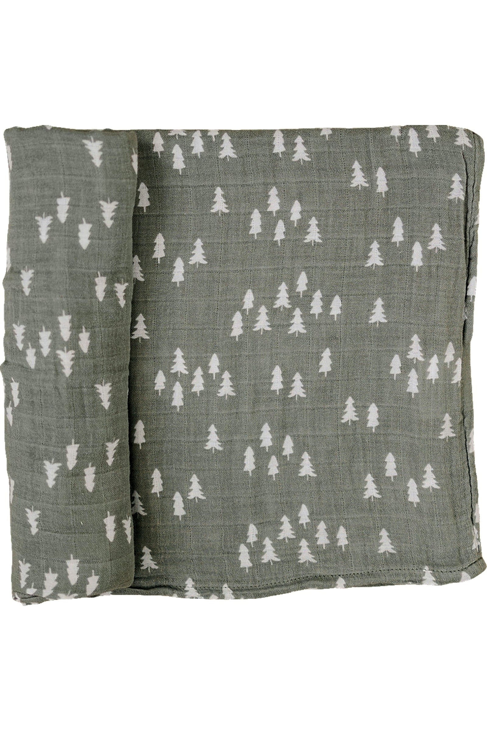 Pines Muslin Swaddle Blanket, 100% Cotton, Baby Essentials