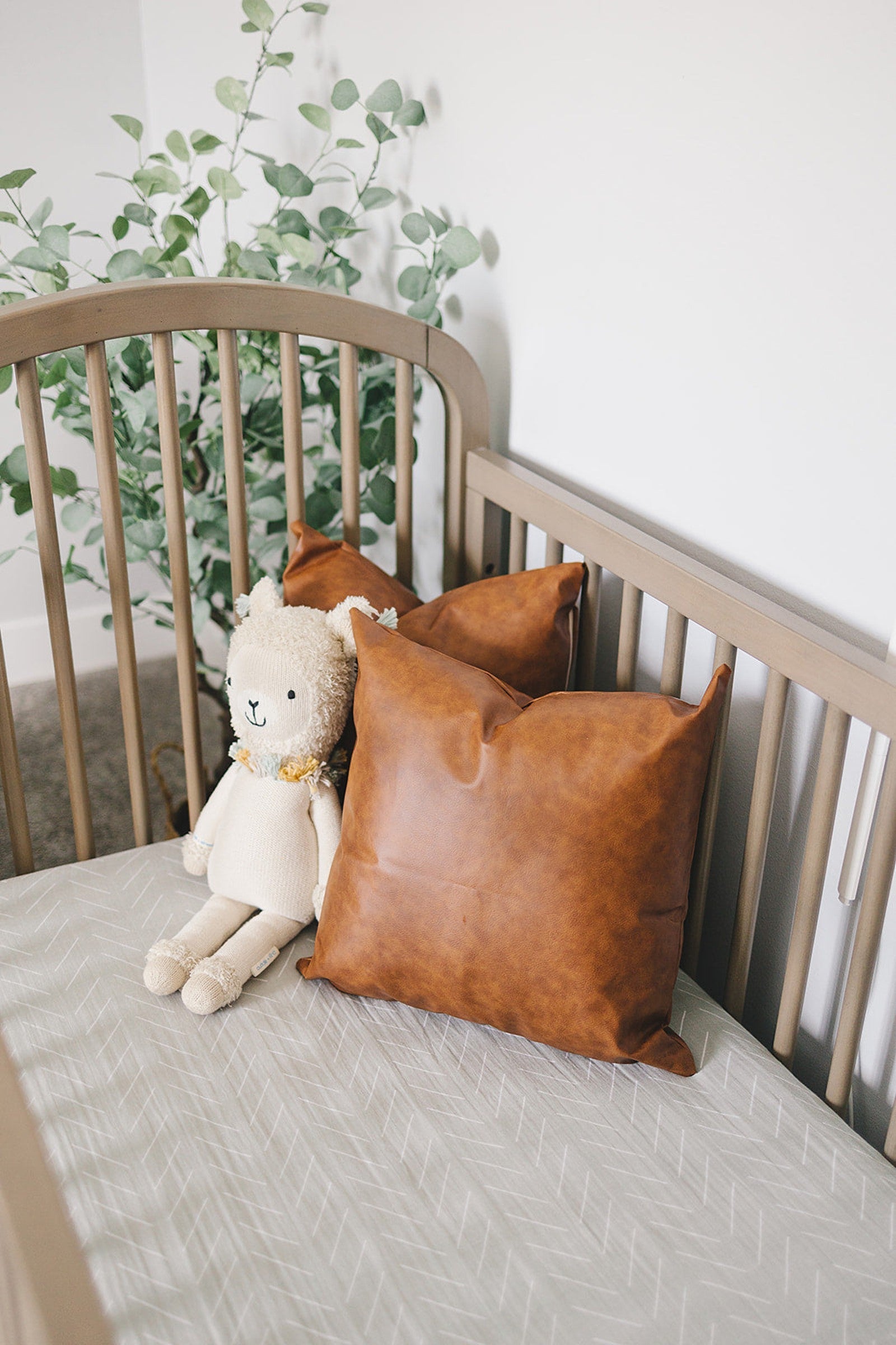Desert Sage Muslin Crib Sheet, 100% Cotton, Baby Essentials