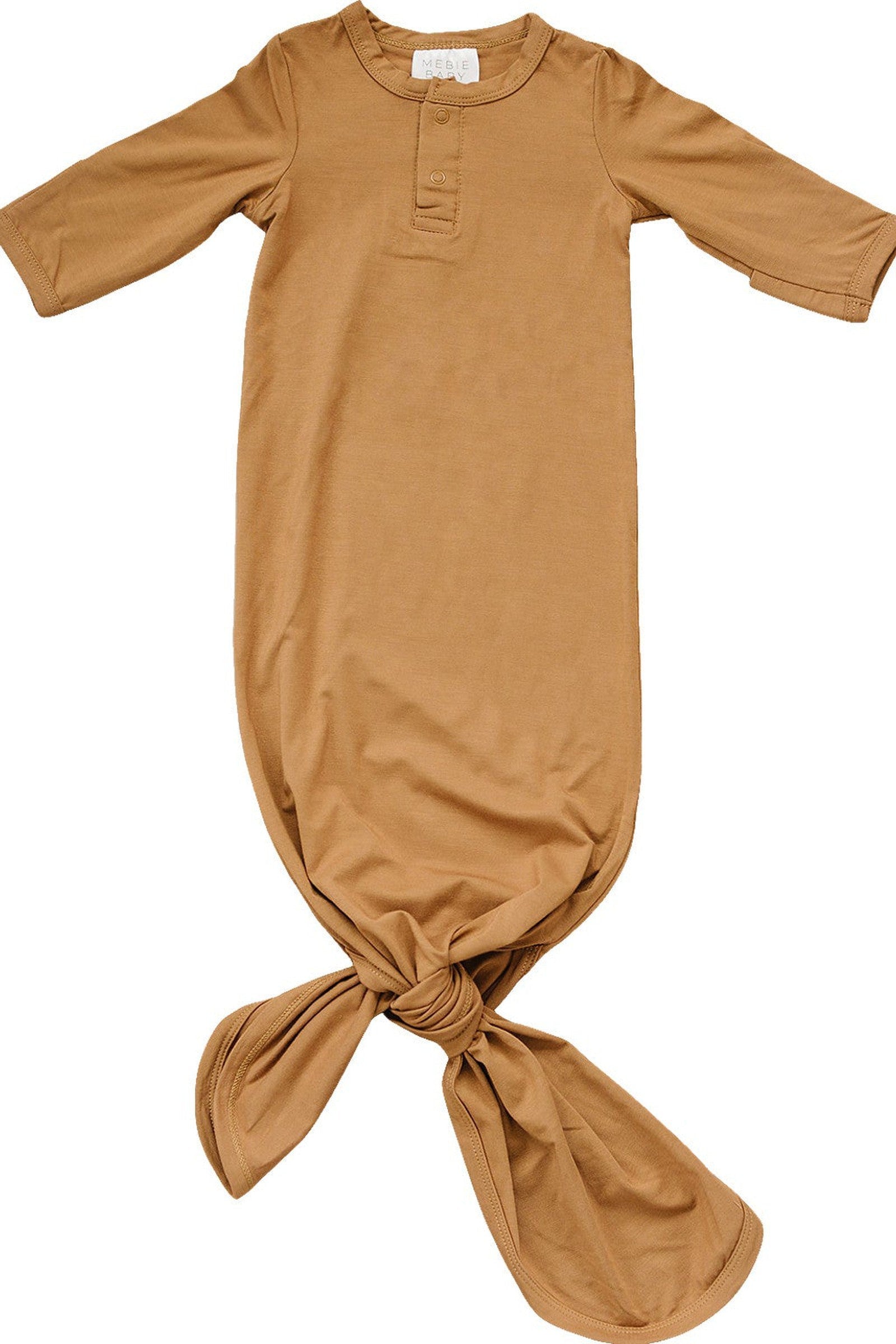 Mustard Knot Gown, Bamboo, Baby Essentials