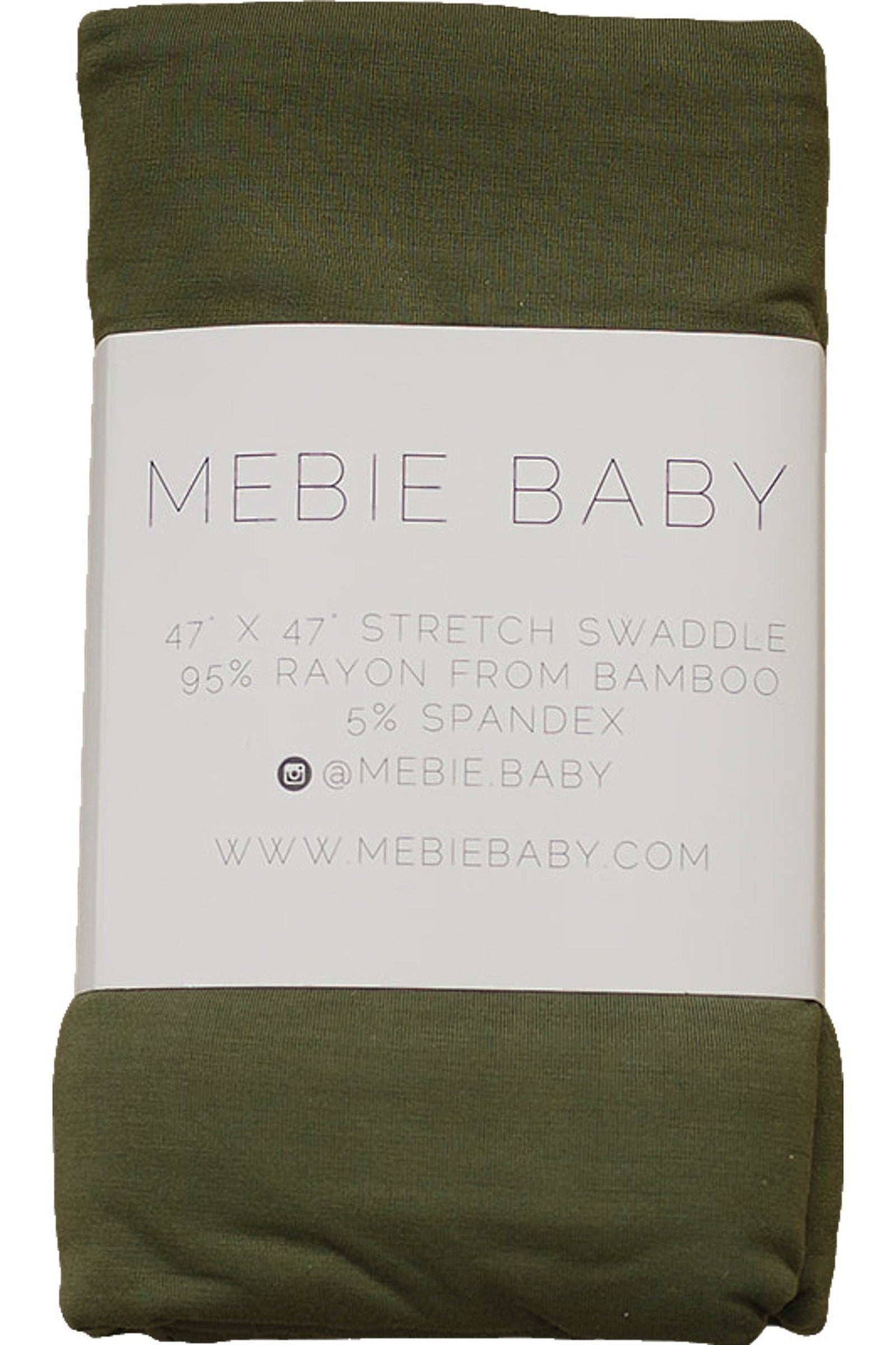 Olive Stretch Swaddle Blanket | Bamboo | Baby Essentials | Gender Neutral