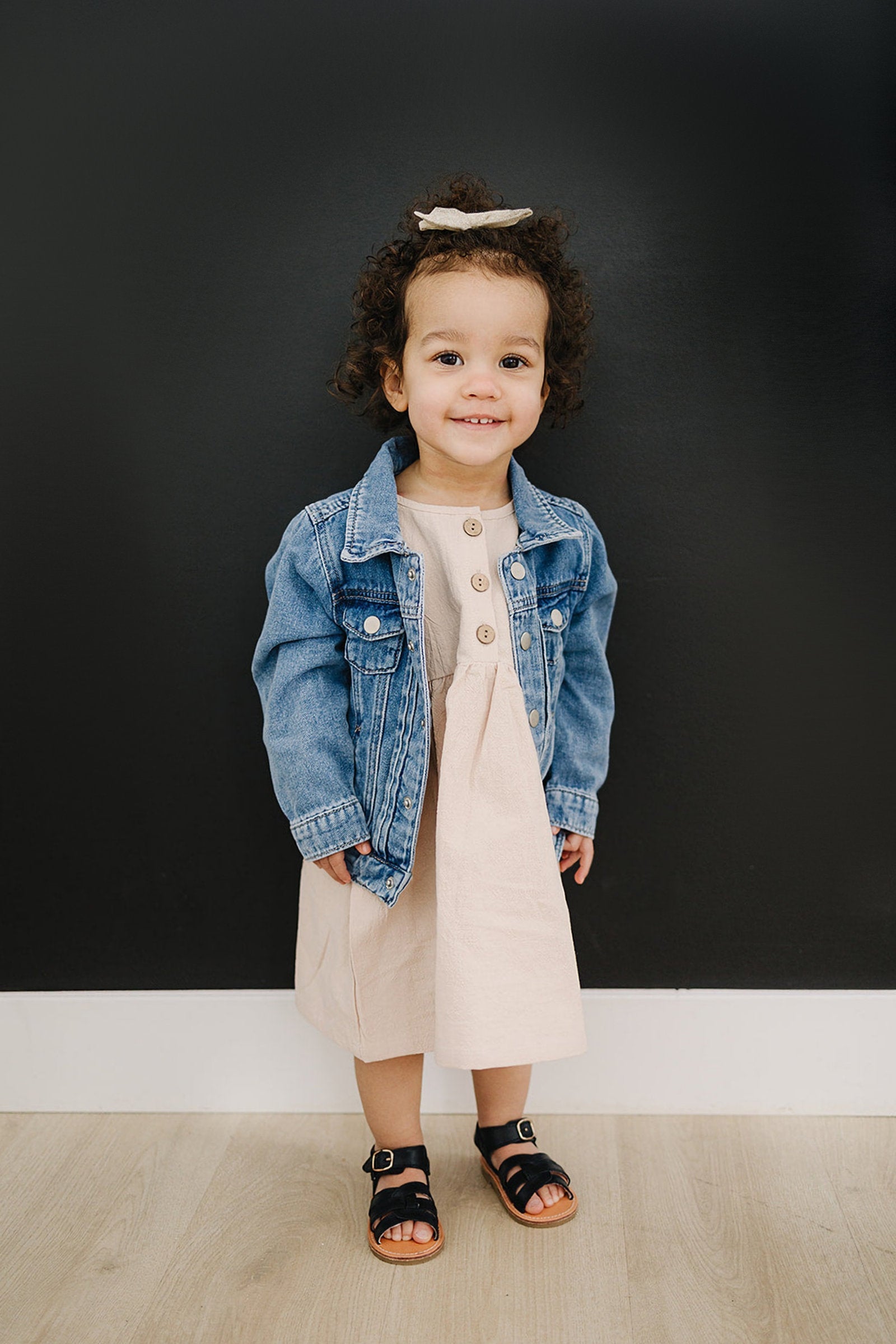 Baby & Toddler Jean Jacket, 100% Cotton, Gender Neutral, Baby, Toddler & Kids