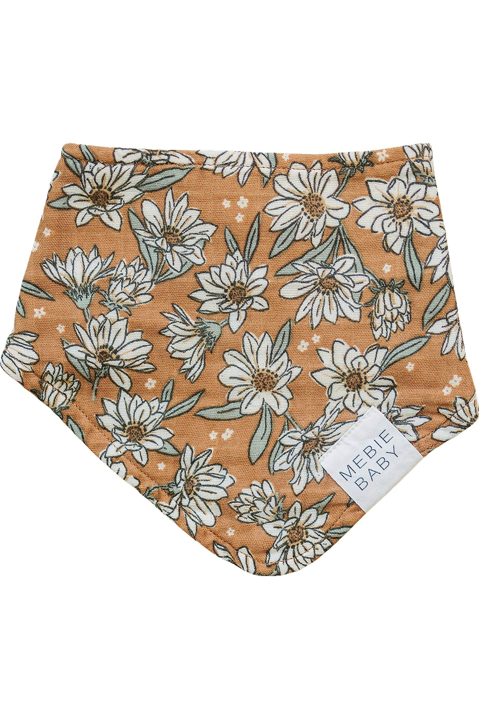 Magnolia Muslin Bib, 100% Cotton, Baby Essentials