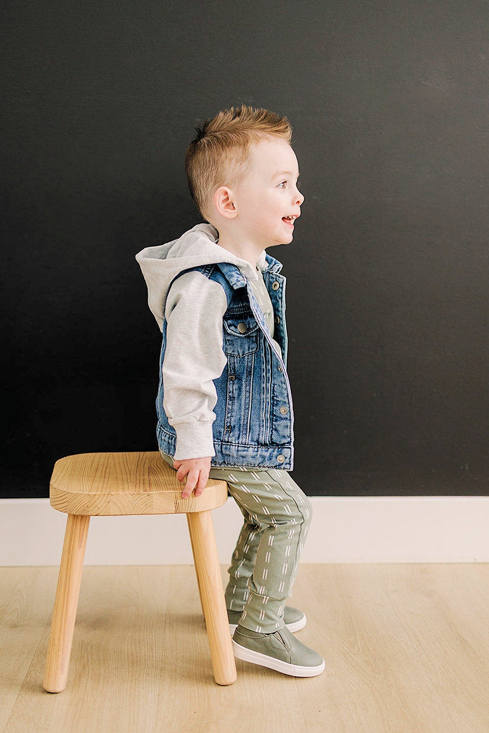Baby & Toddler Hooded Jean Jacket, 100% Cotton, Gender Neutral, Gender Neutral, Baby