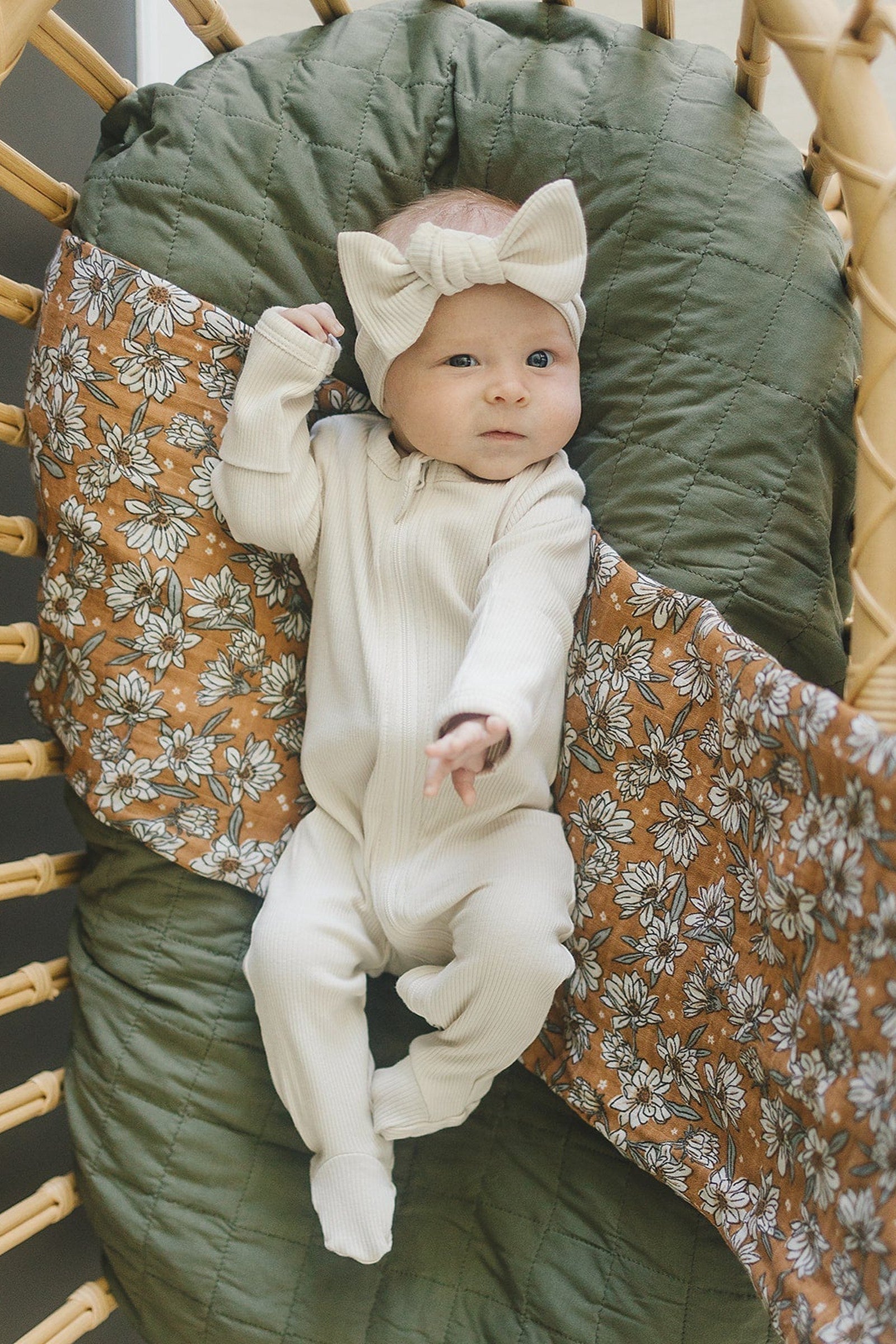 Magnolia Muslin Swaddle Blanket, 100% Cotton, Baby Essentials