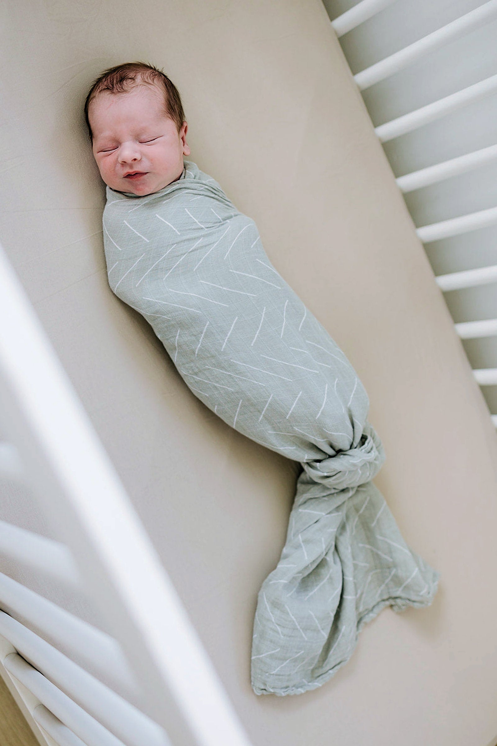 Oatmeal Stretch Crib Sheet, Bamboo, Baby Essentials