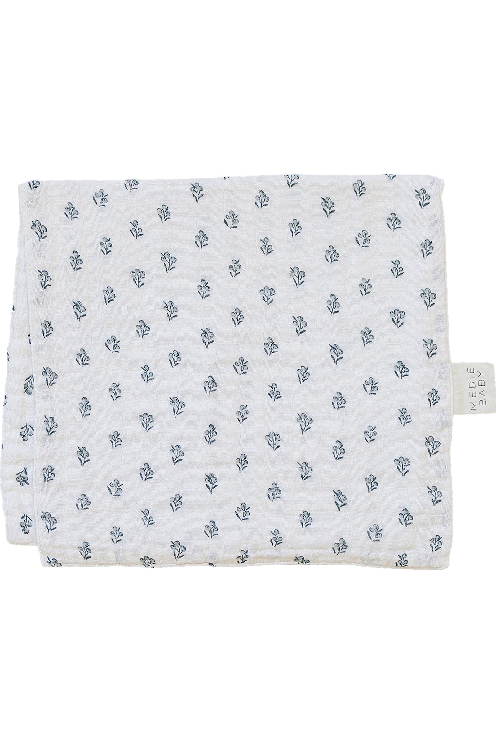 Cream Berry Muslin Burp Cloth, 100% Cotton, Baby Essentials