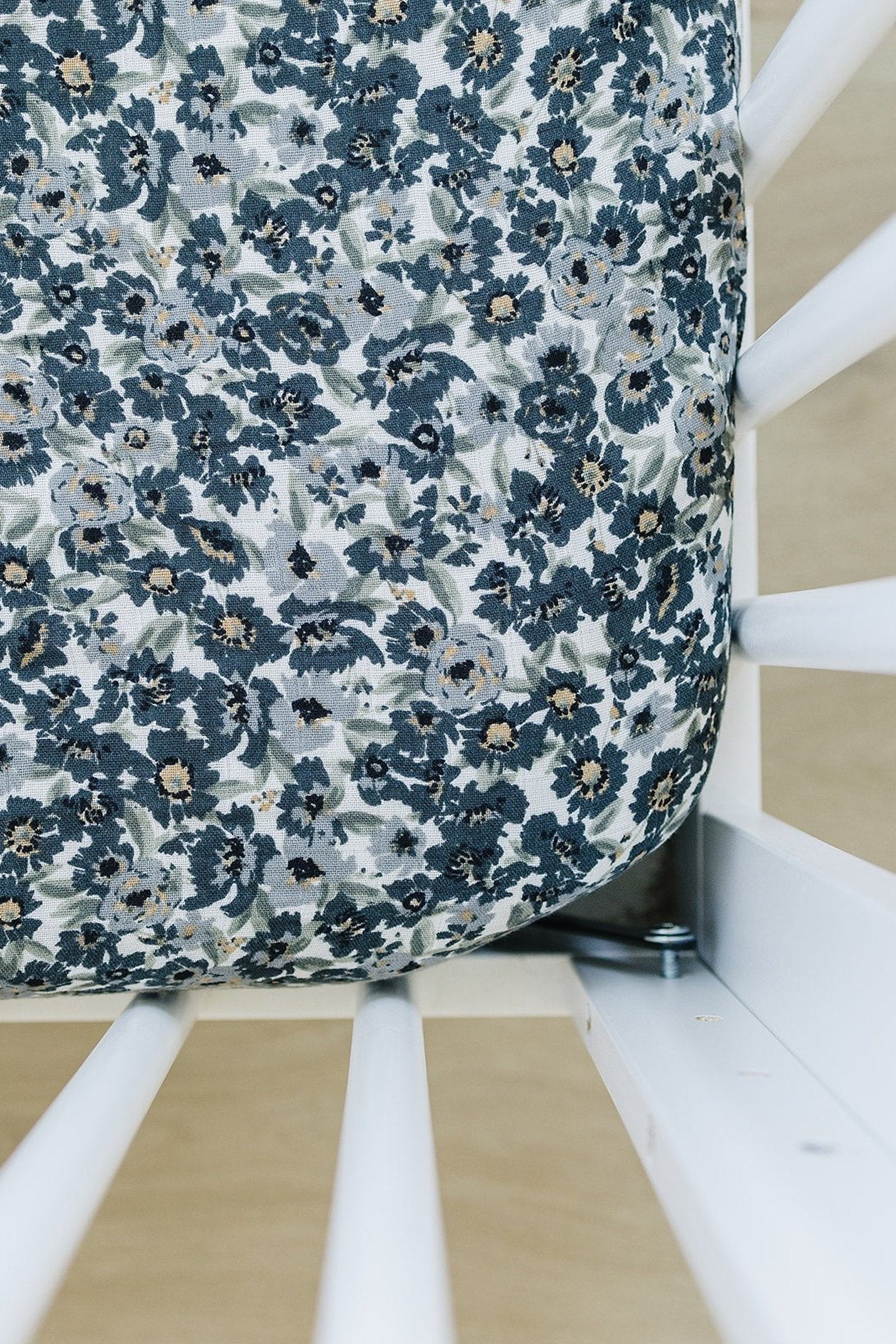 Liberty Floral Muslin Crib Sheet, 100% Cotton, Baby Essentials