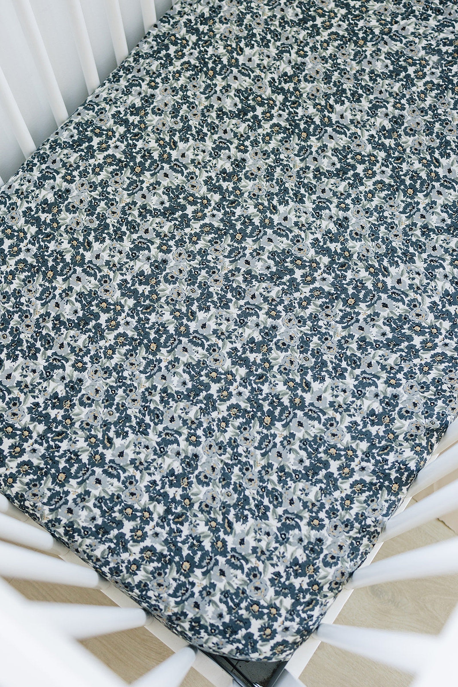 Liberty Floral Muslin Crib Sheet, 100% Cotton, Baby Essentials