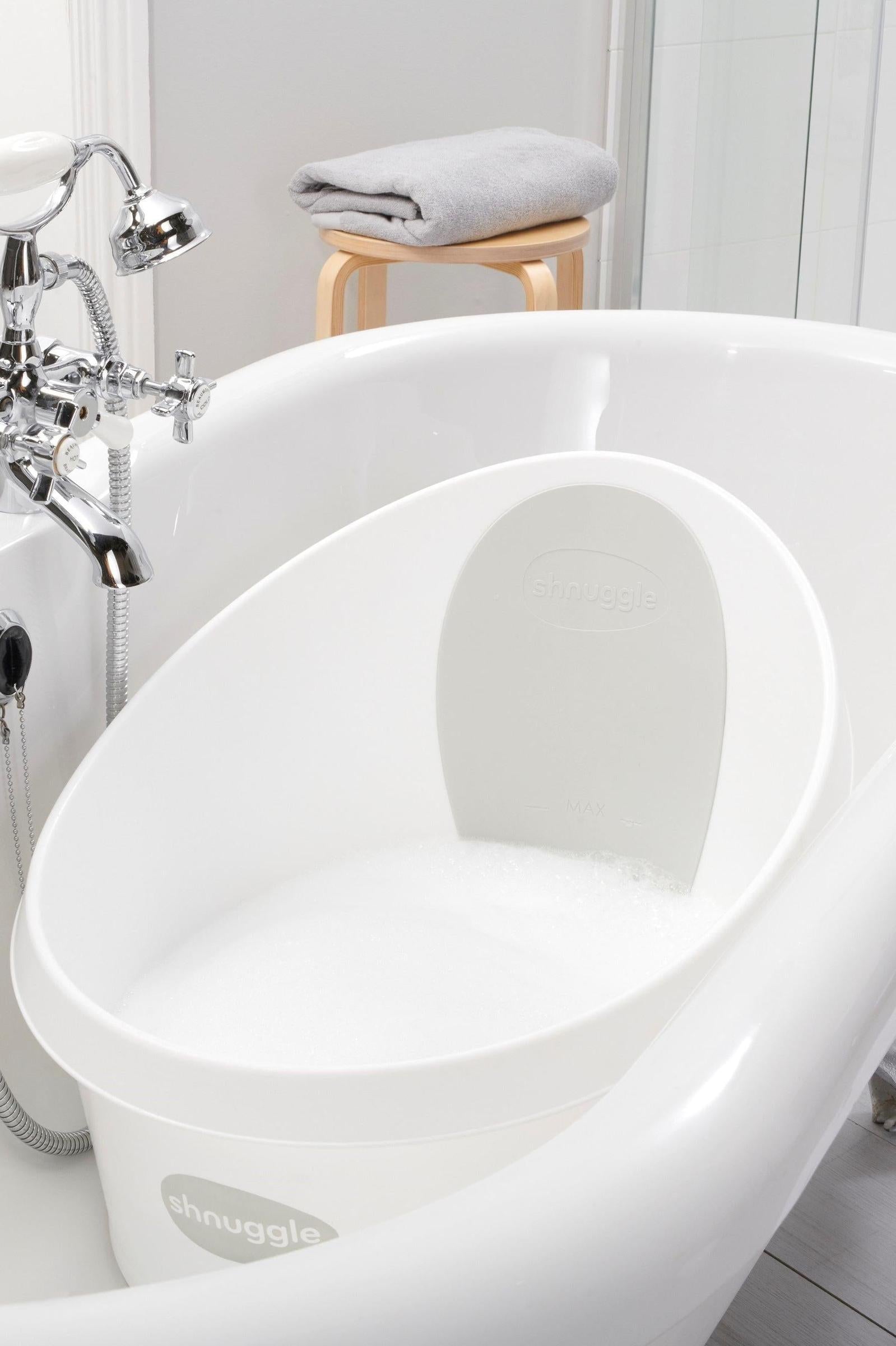 Shnuggle Toddler Bath Tub, Big Bath for bigger kids