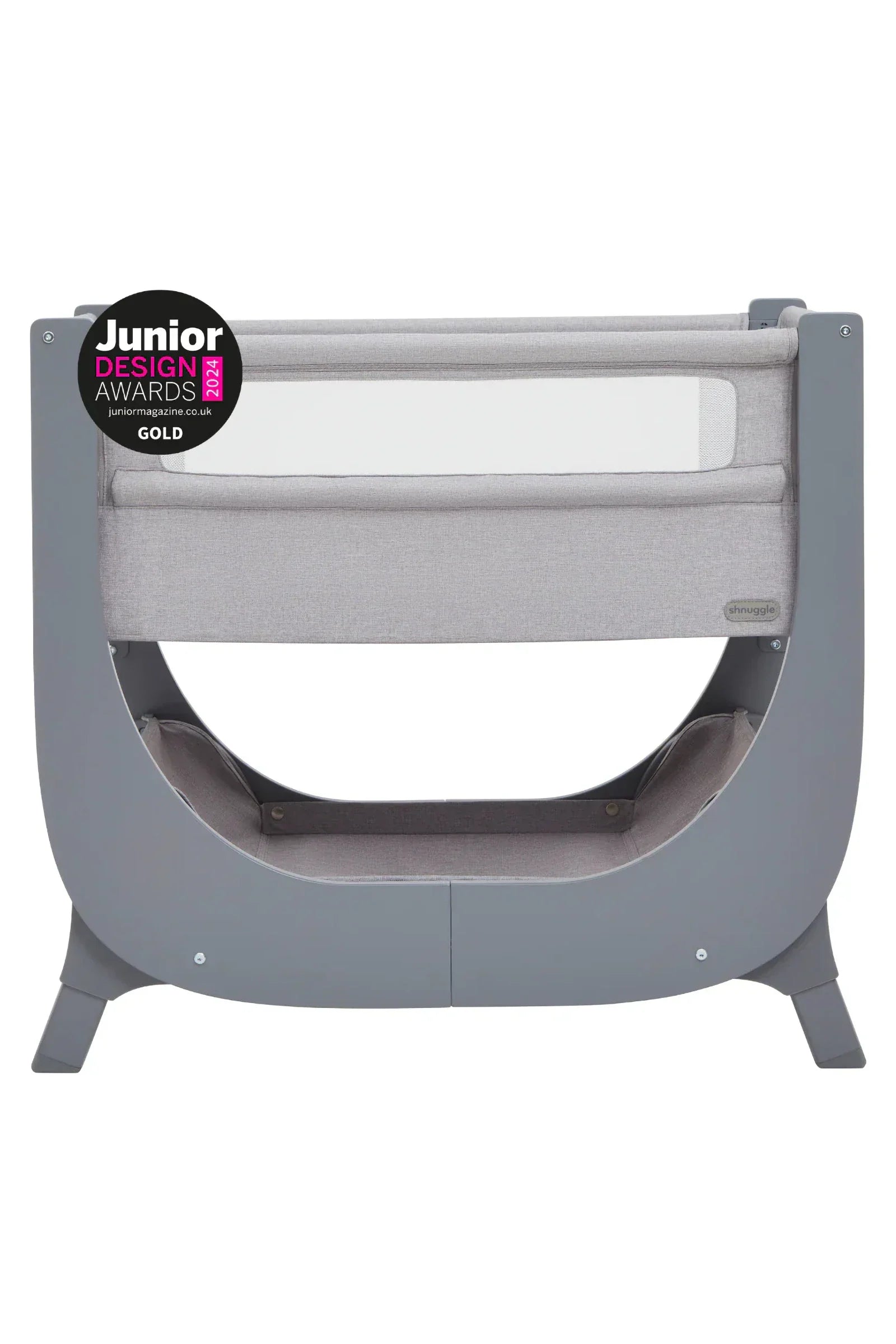 Shnuggle Air Lite Bedside Bassinet, Infant Crib, Height Adjustable