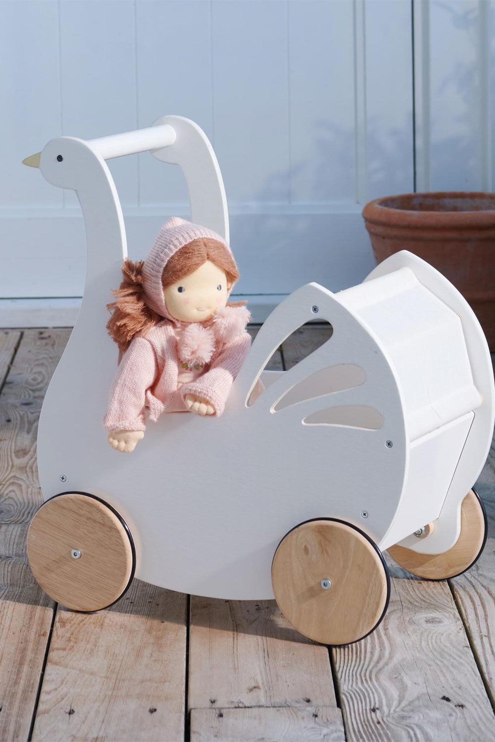 Sweet Swan Baby Carriage