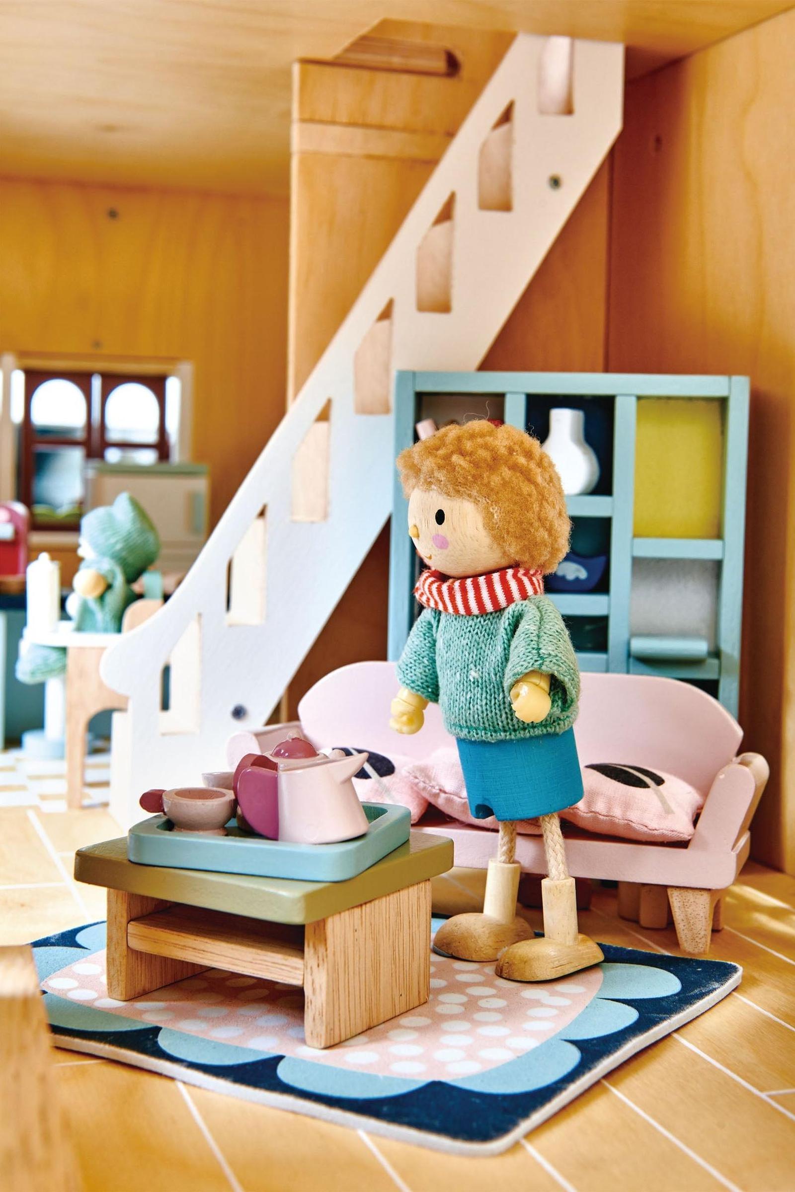 Dollhouse Sitting Room Furniture Set