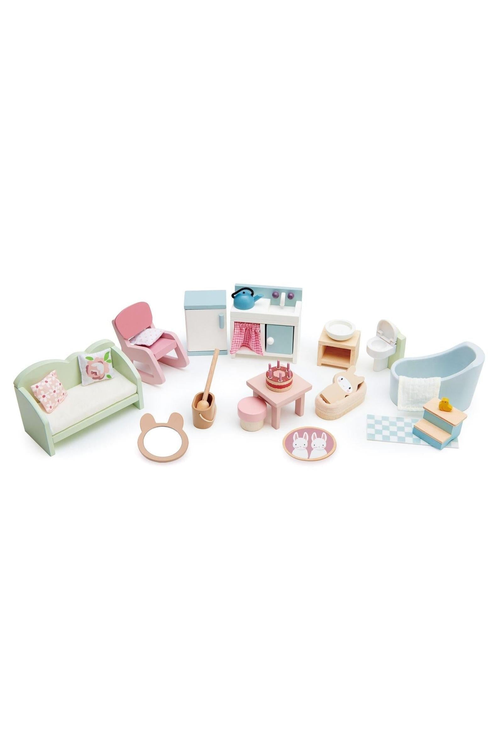 Countryside Dollhouse Furniture Starter Set