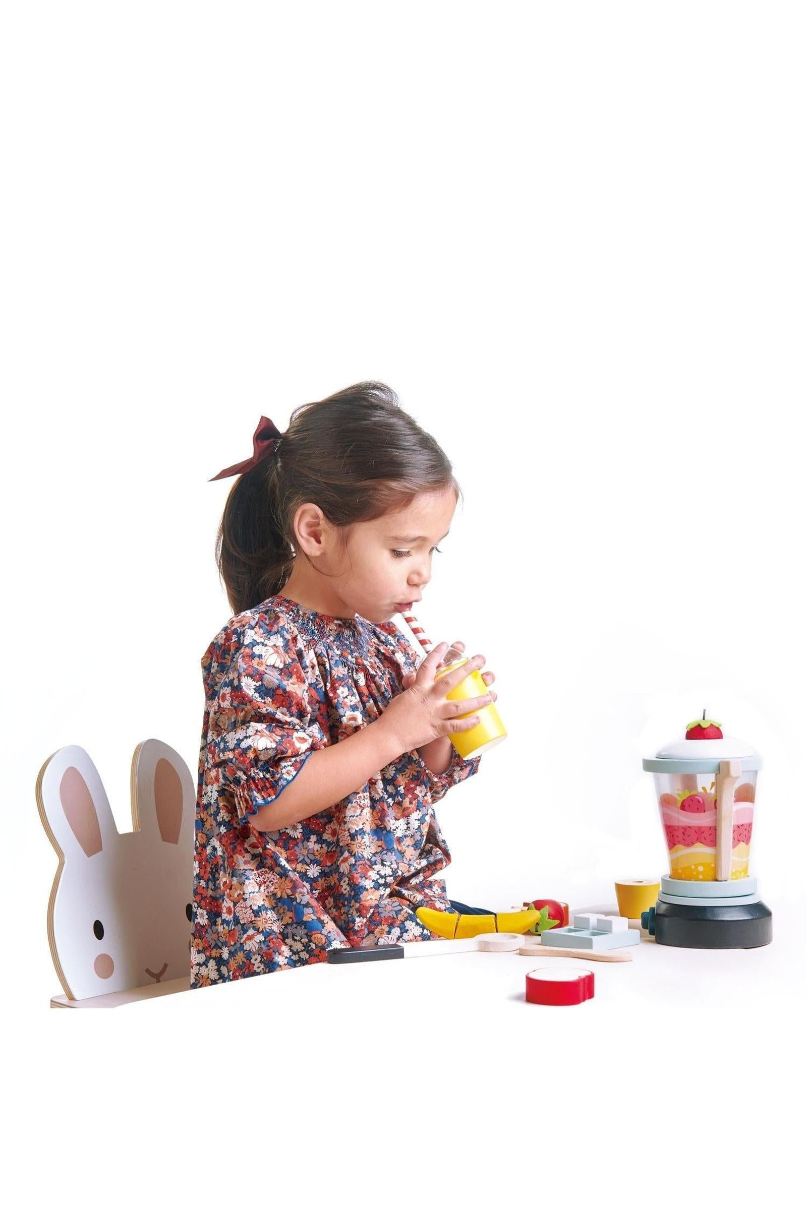 Wooden Fruity Blender Smoothie Play Set