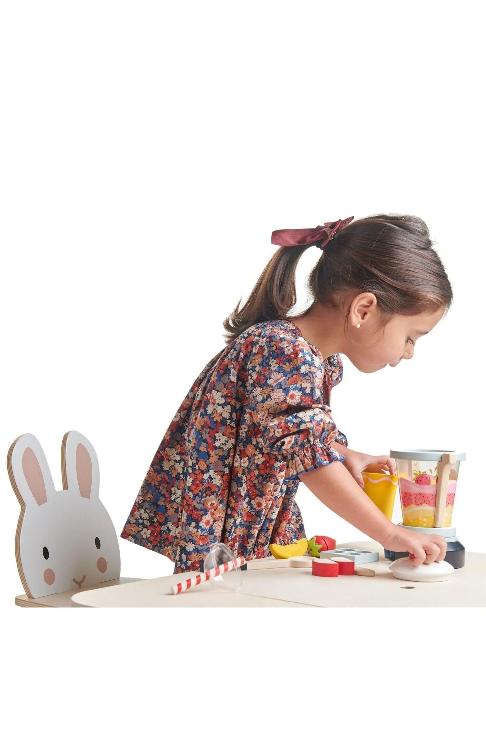 Wooden Fruity Blender Smoothie Play Set