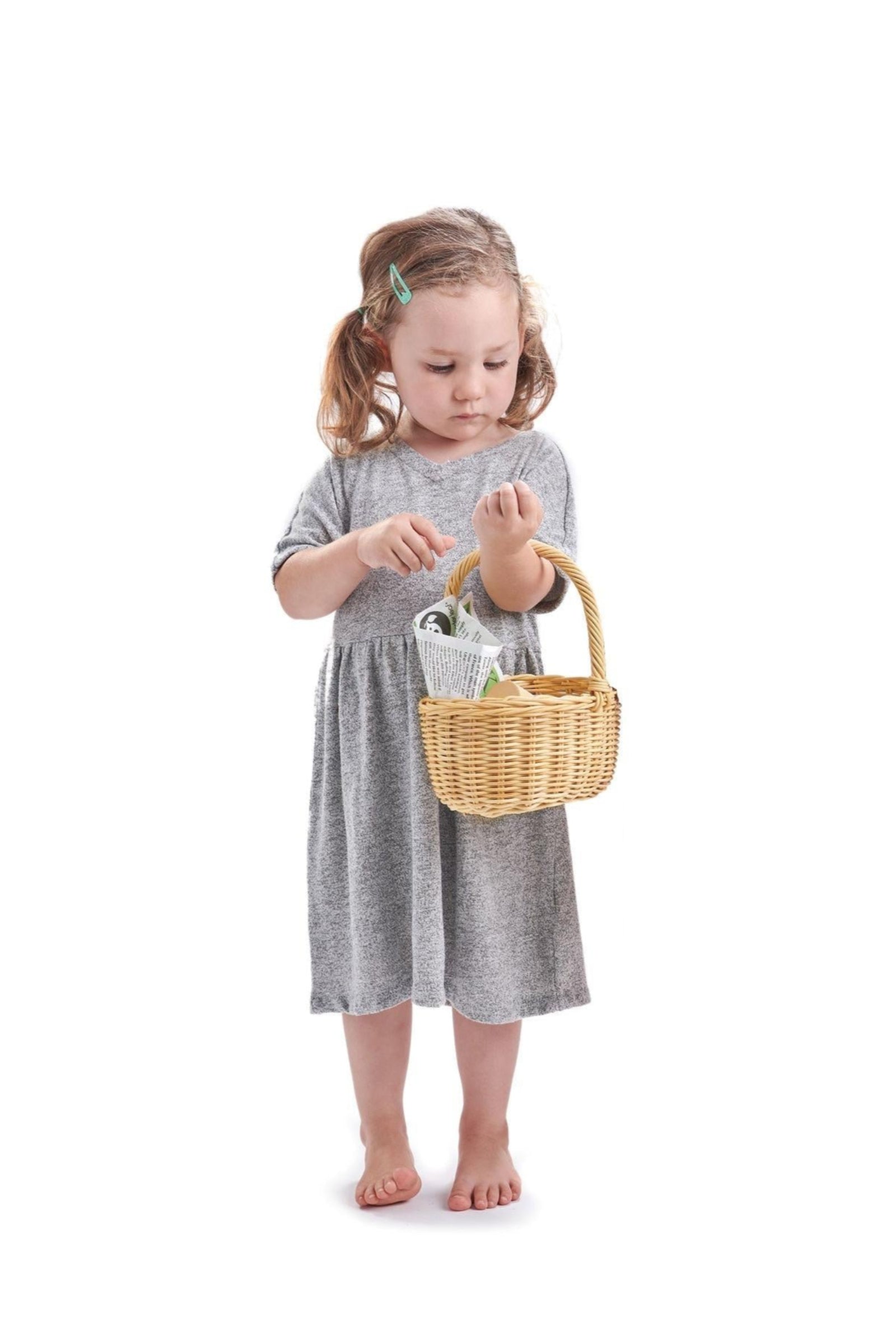 Wicker Shopping Basket