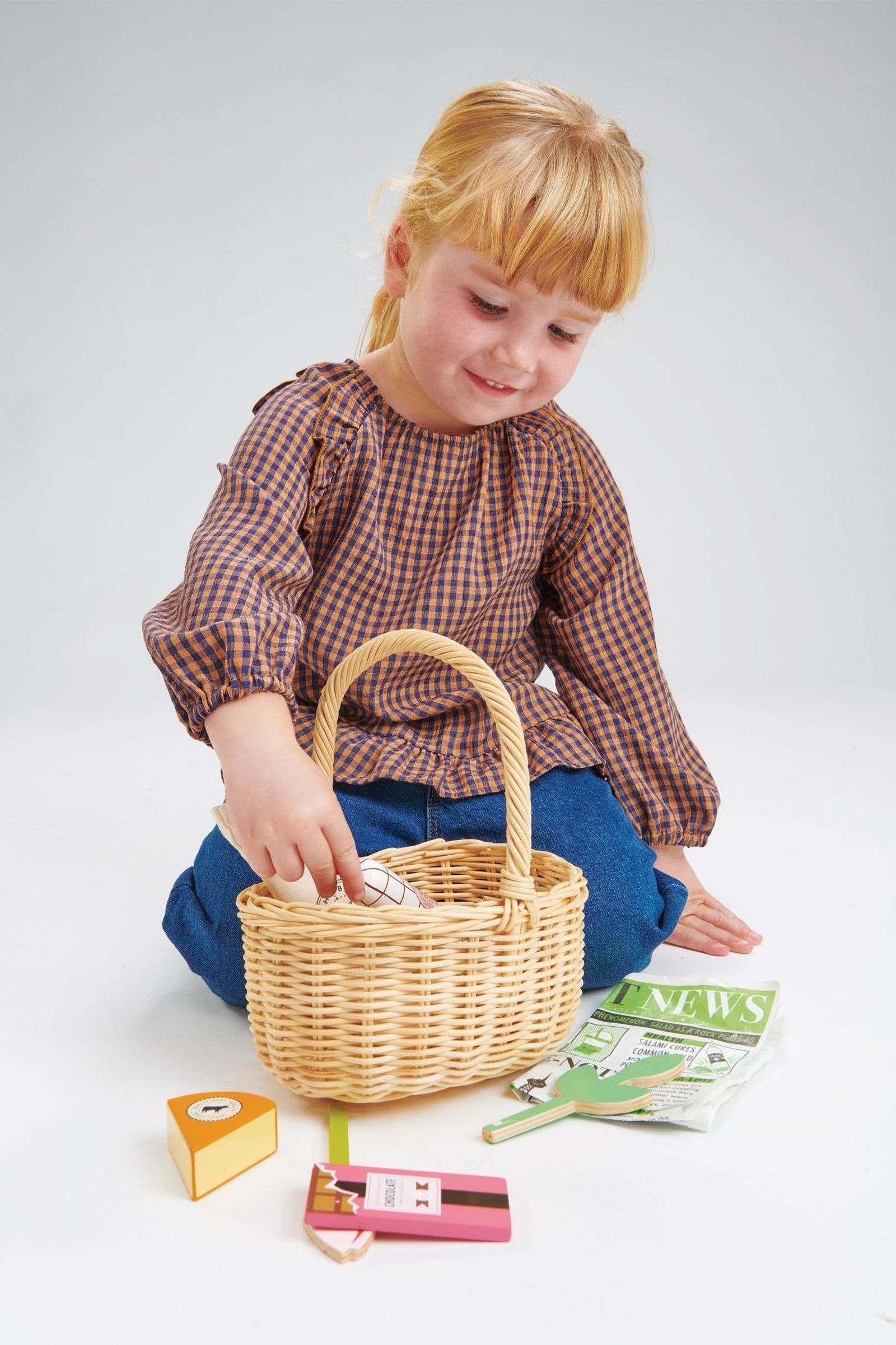 Wicker Shopping Basket