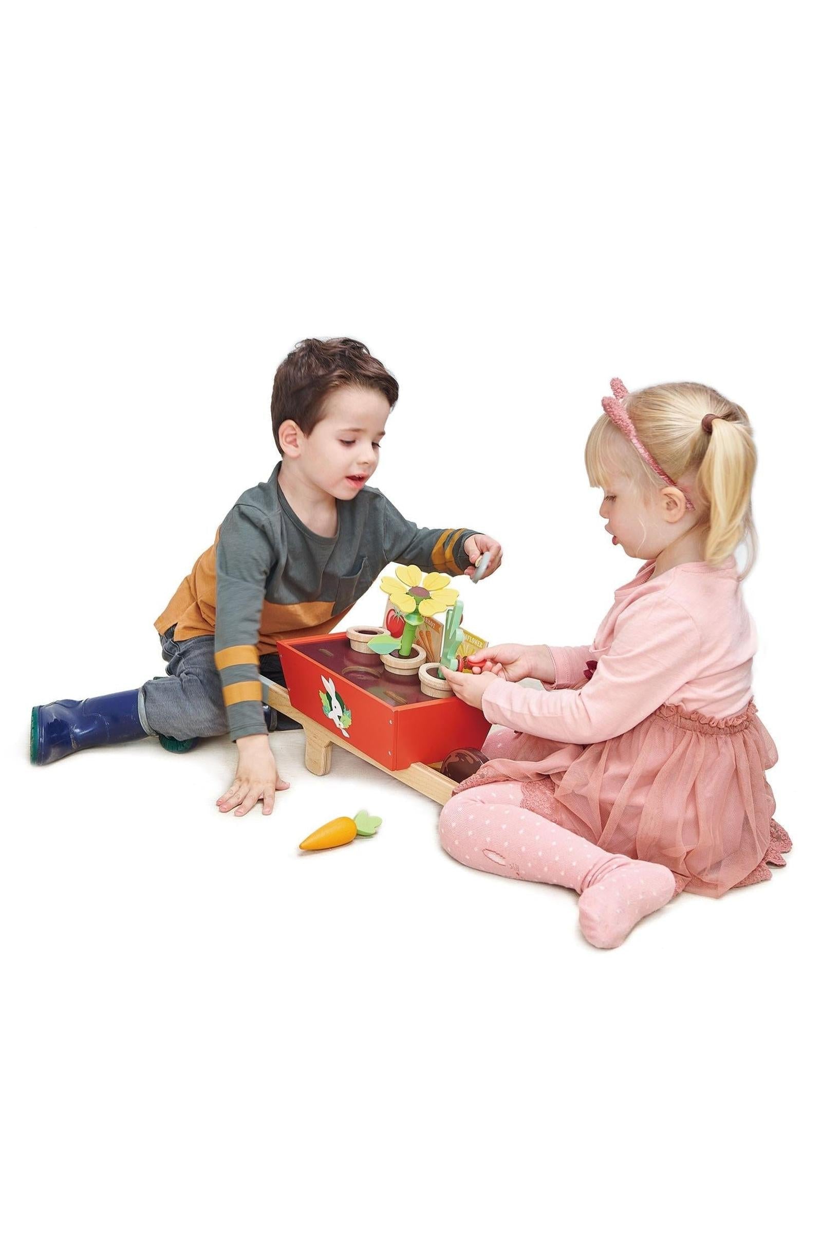 Garden Wheelbarrow Set