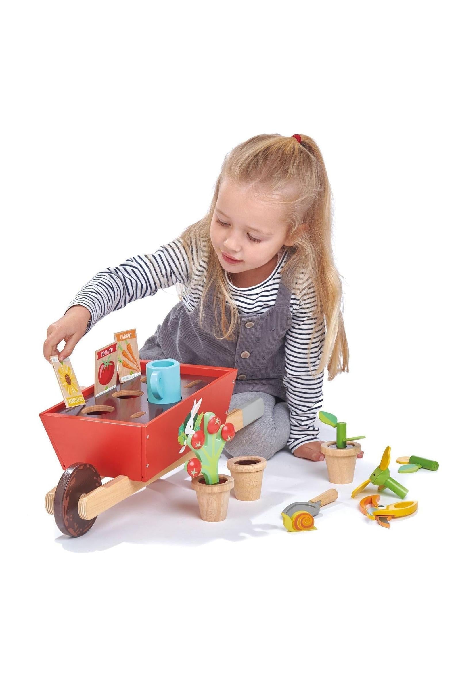 Garden Wheelbarrow Set