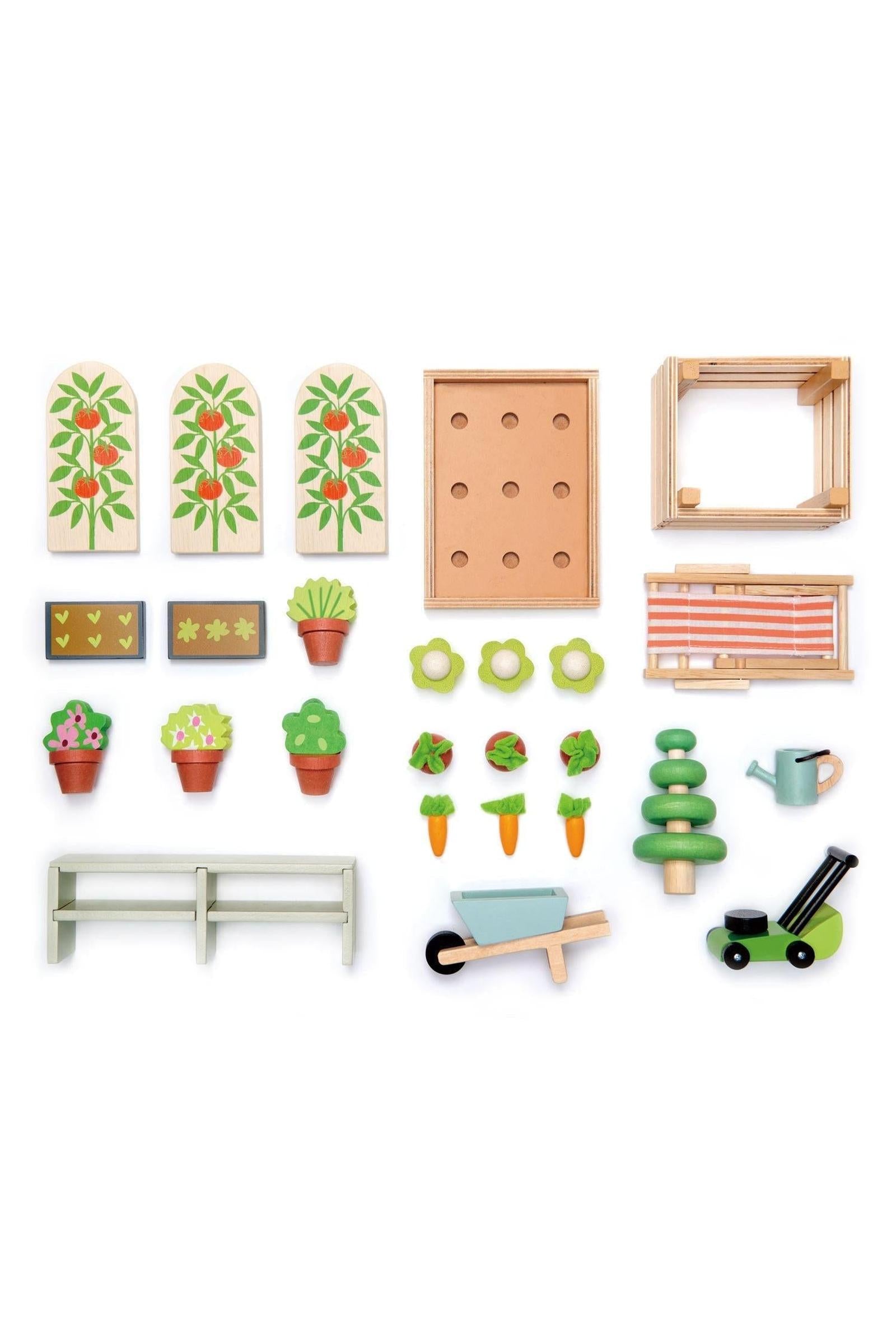 Greenhouse and Garden Set, Dollhouse