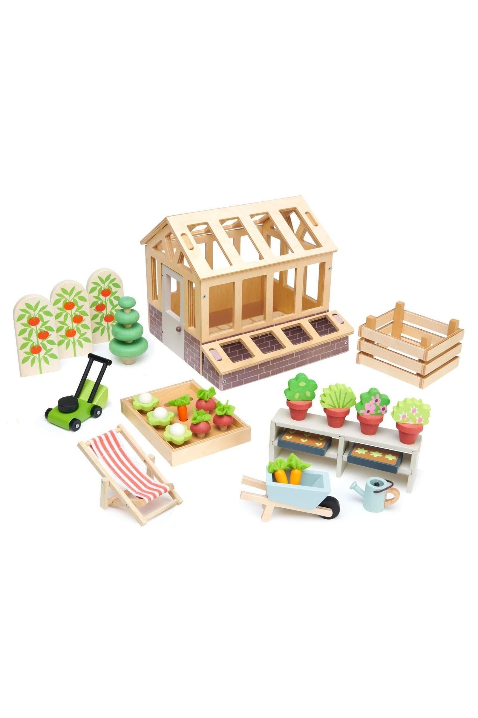 Greenhouse and Garden Set, Dollhouse