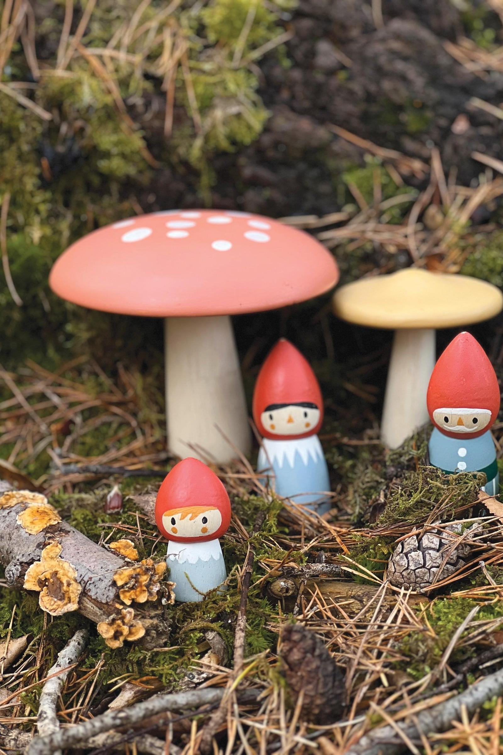 Woodland Gnome Family