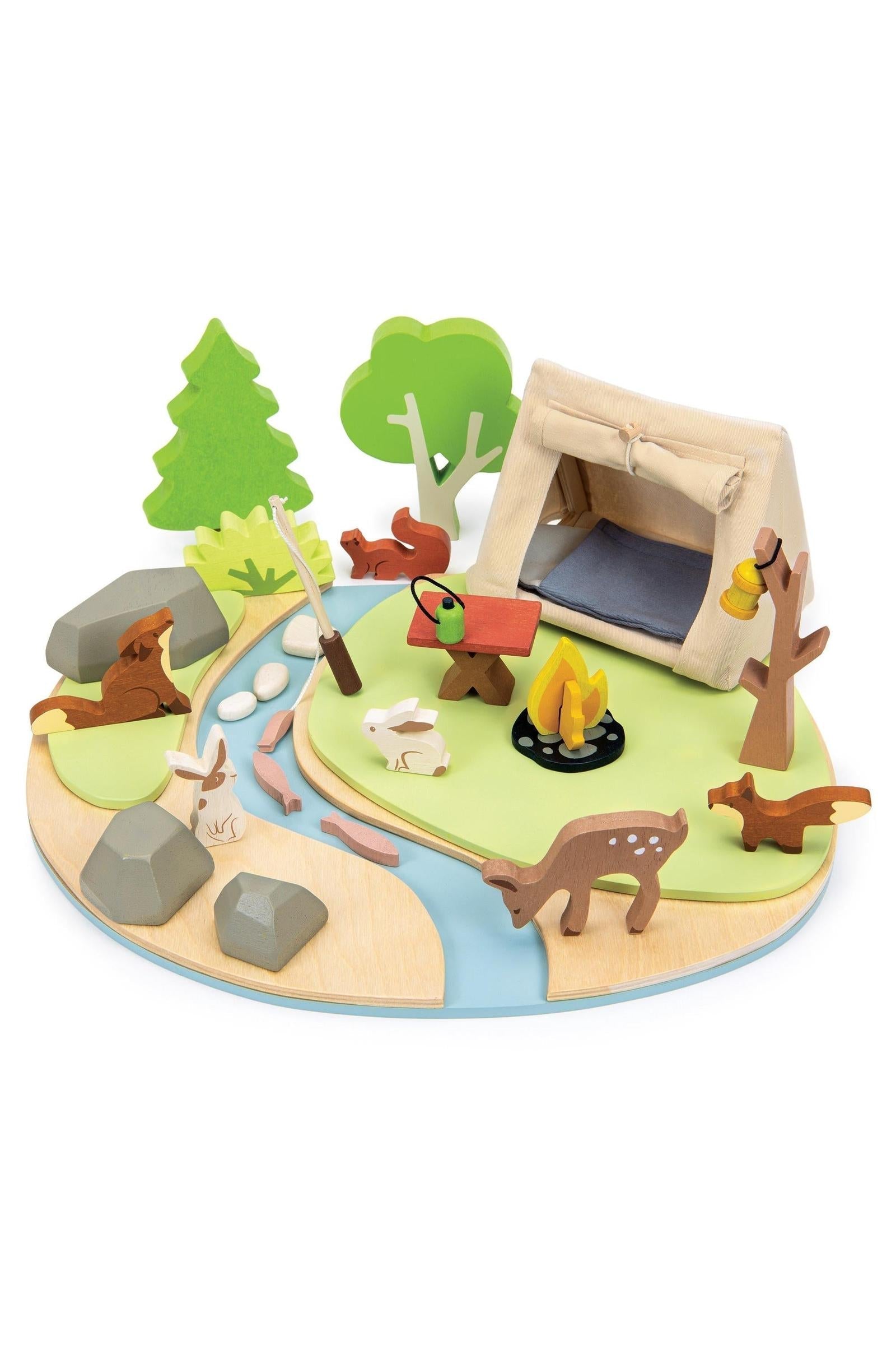Wildlife Camping Adventure Playset
