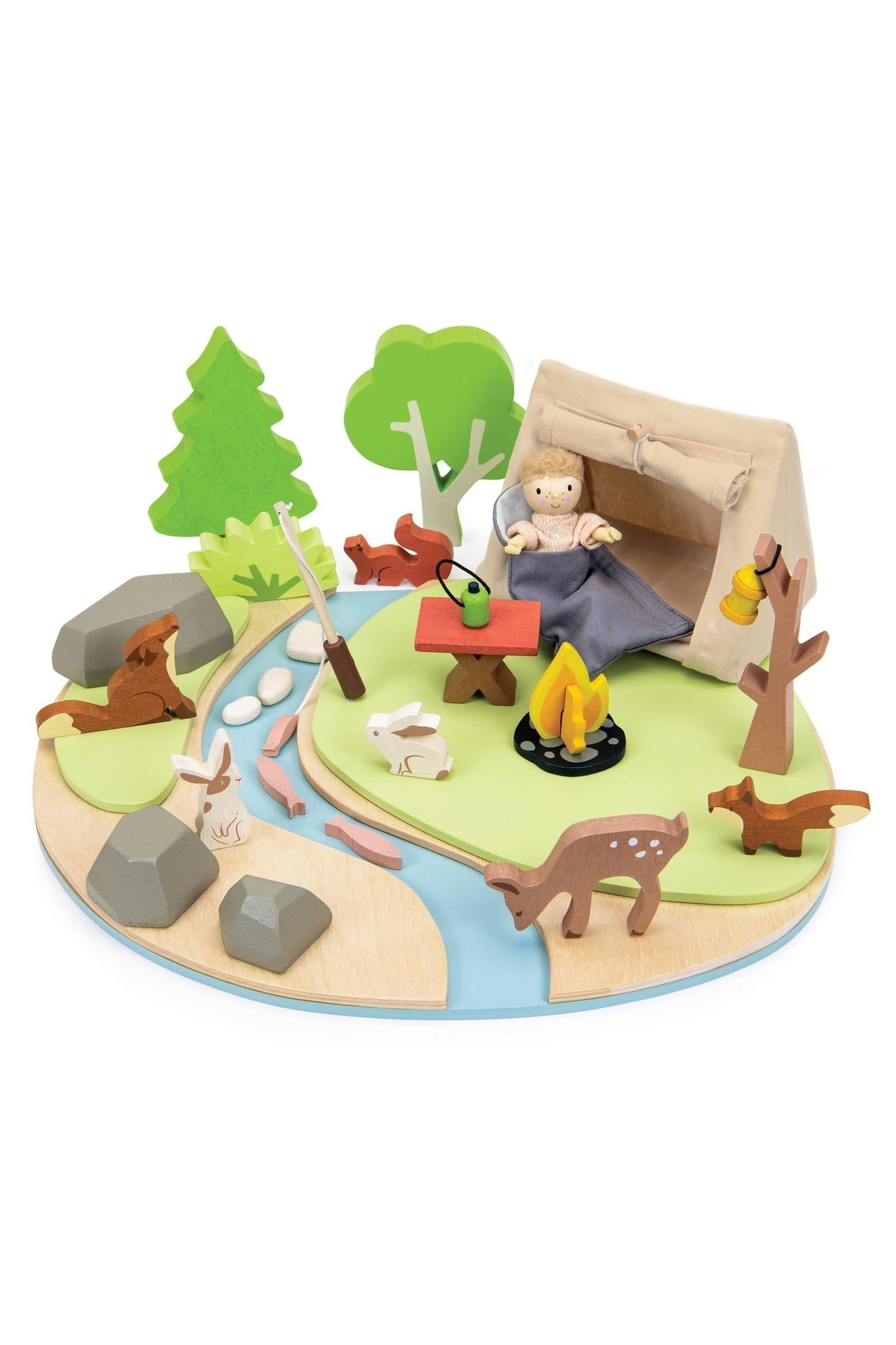 Wildlife Camping Adventure Playset