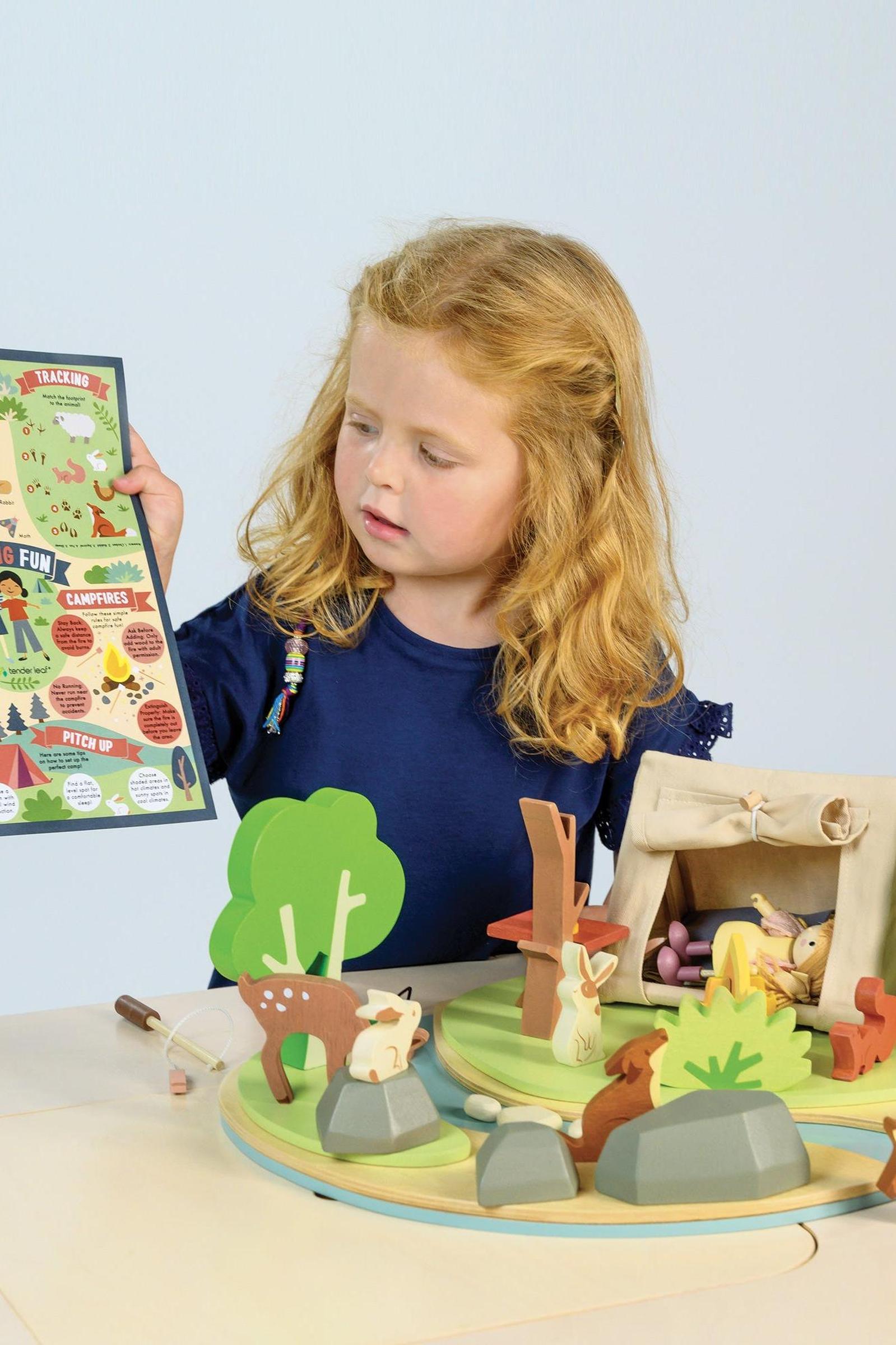 Wildlife Camping Adventure Playset