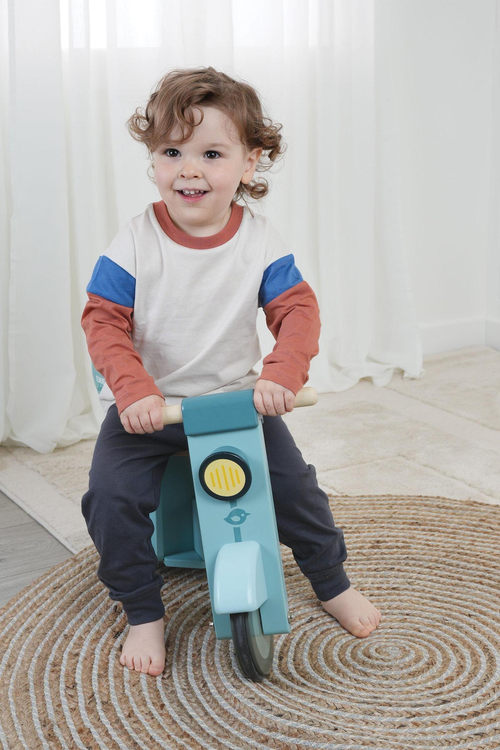 Wooden Ride On Delivery Scooter