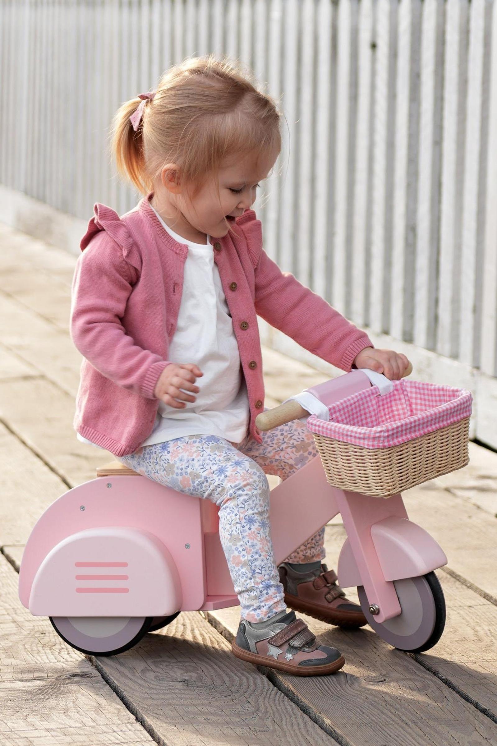 Scooter with Basket
